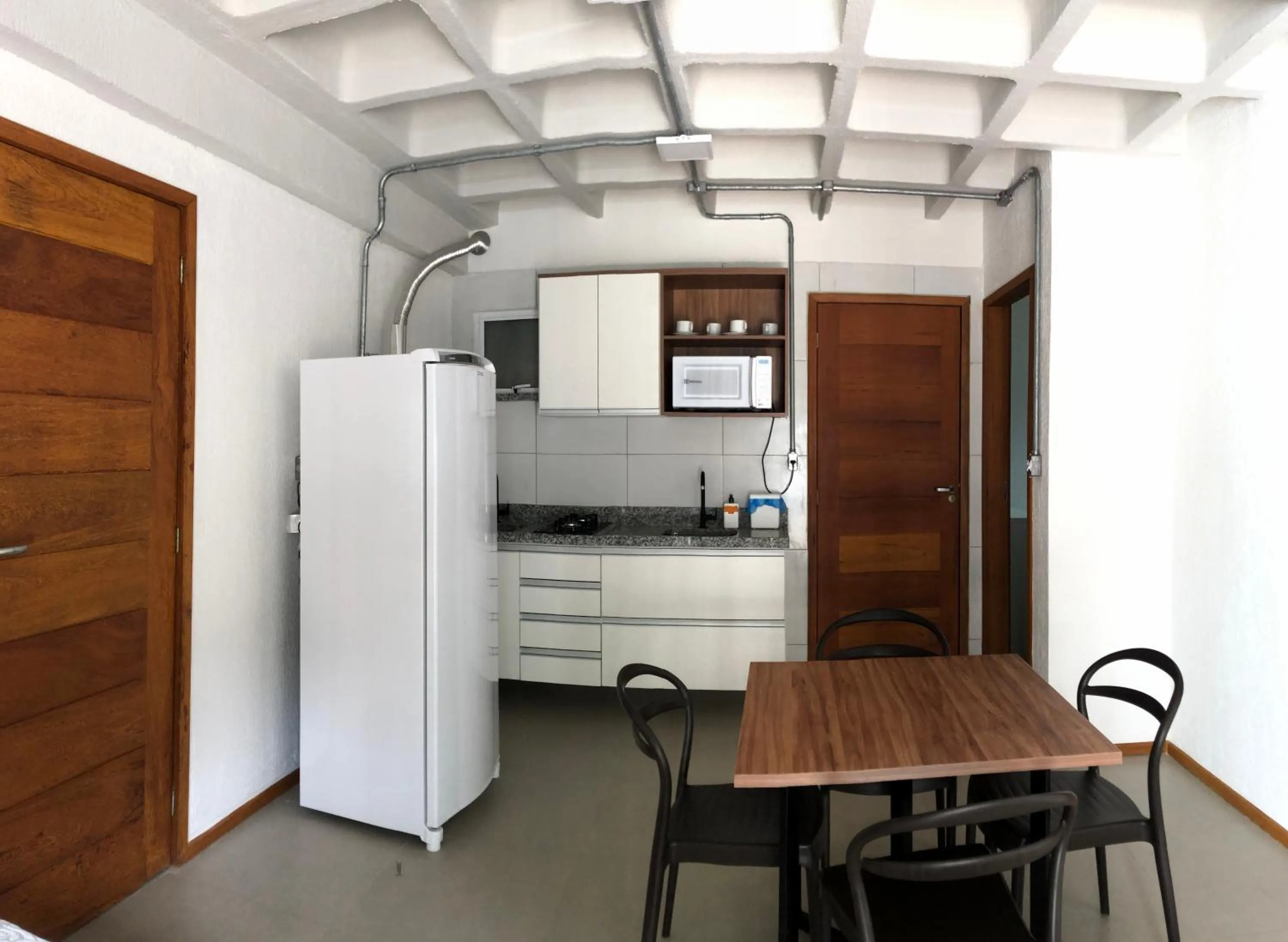 Kitchen or kitchenette in Antiquus ApartHotel