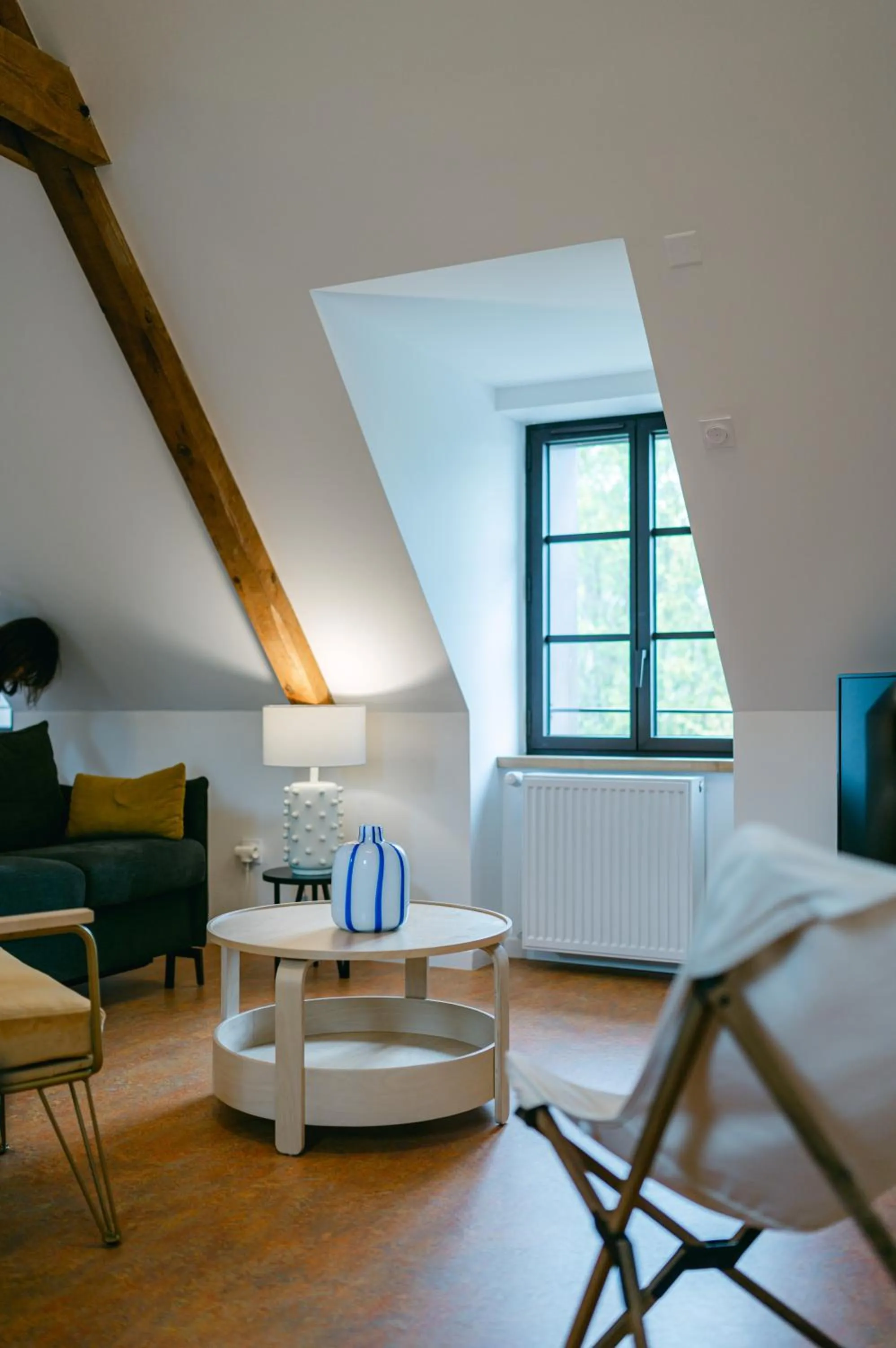 Living room in Logis hôtel restaurant l'Argence