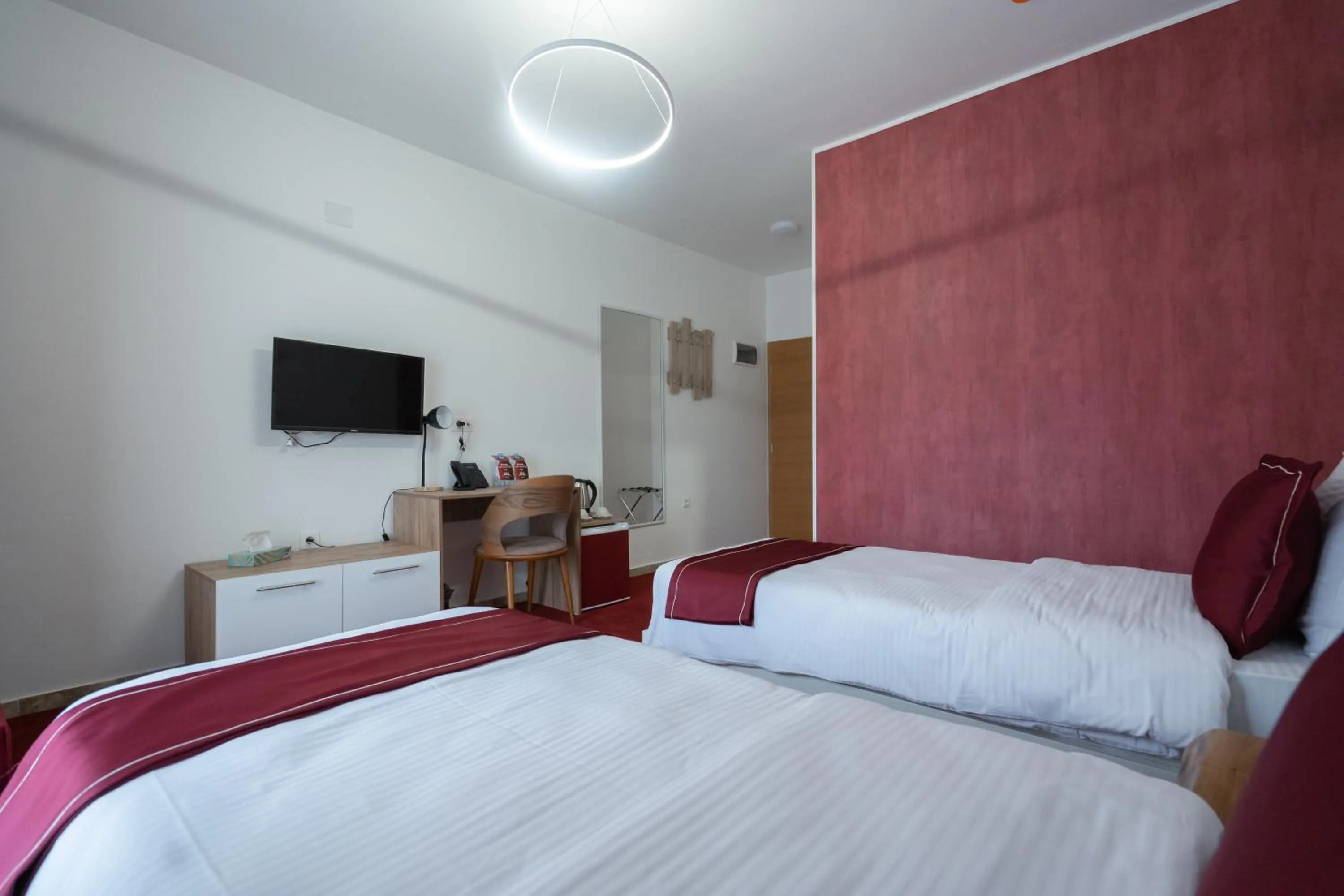 Bed in Austrian Palace Hotel