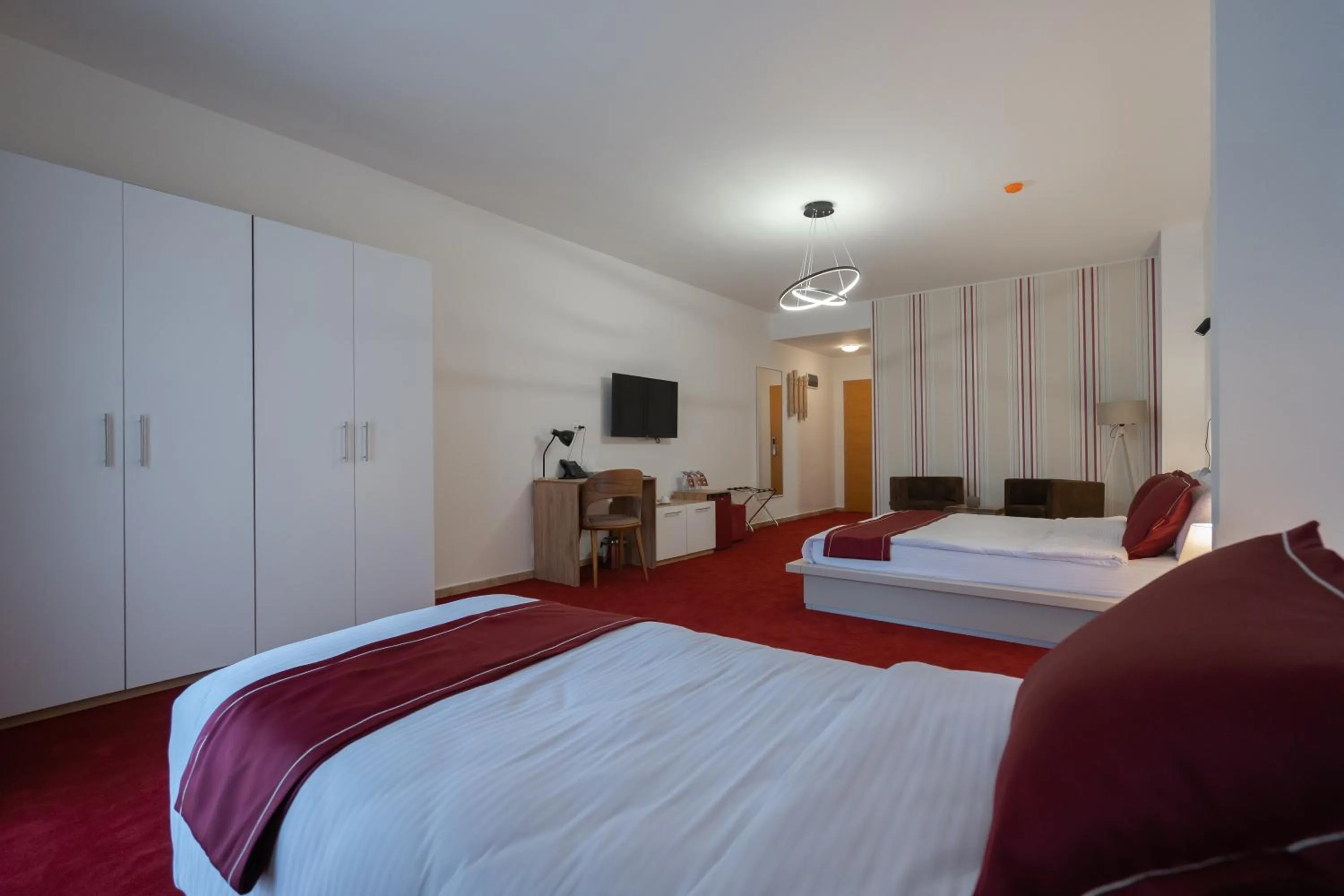 Bed in Austrian Palace Hotel