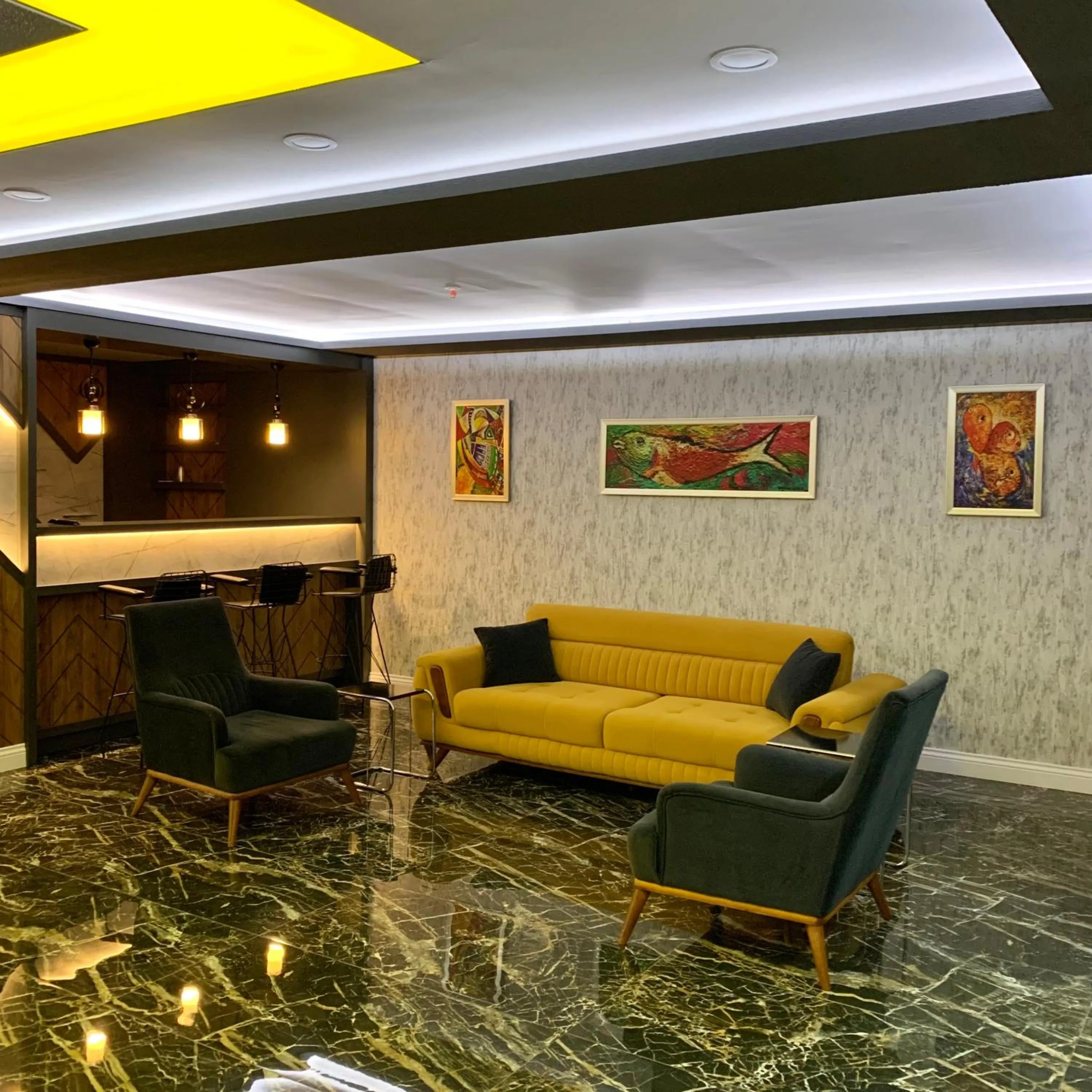 Lobby or reception in Grand Nergiz Otel