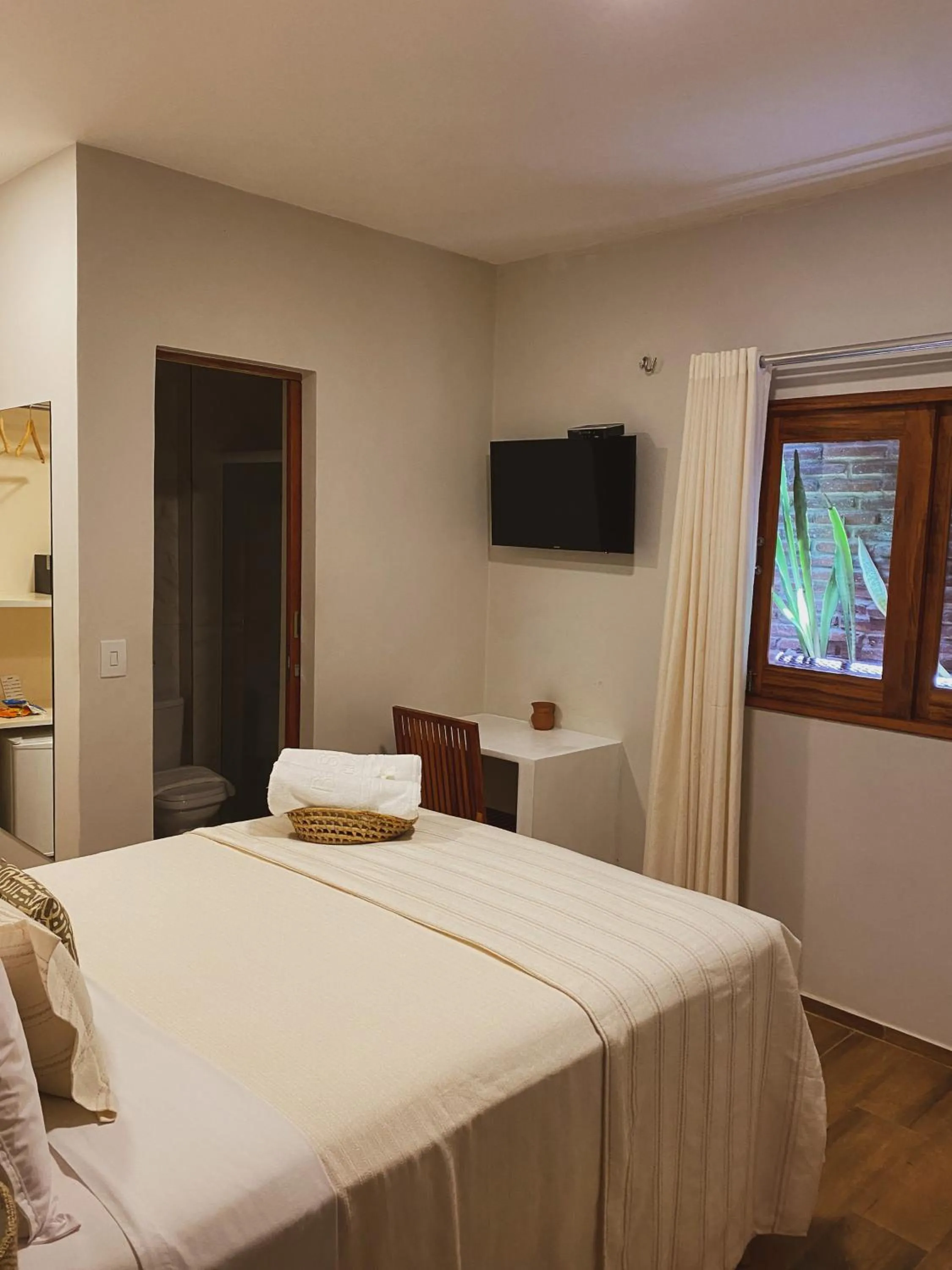 Bedroom, Bed in Beach Eco Stays Hotel Boutique Lagoinha