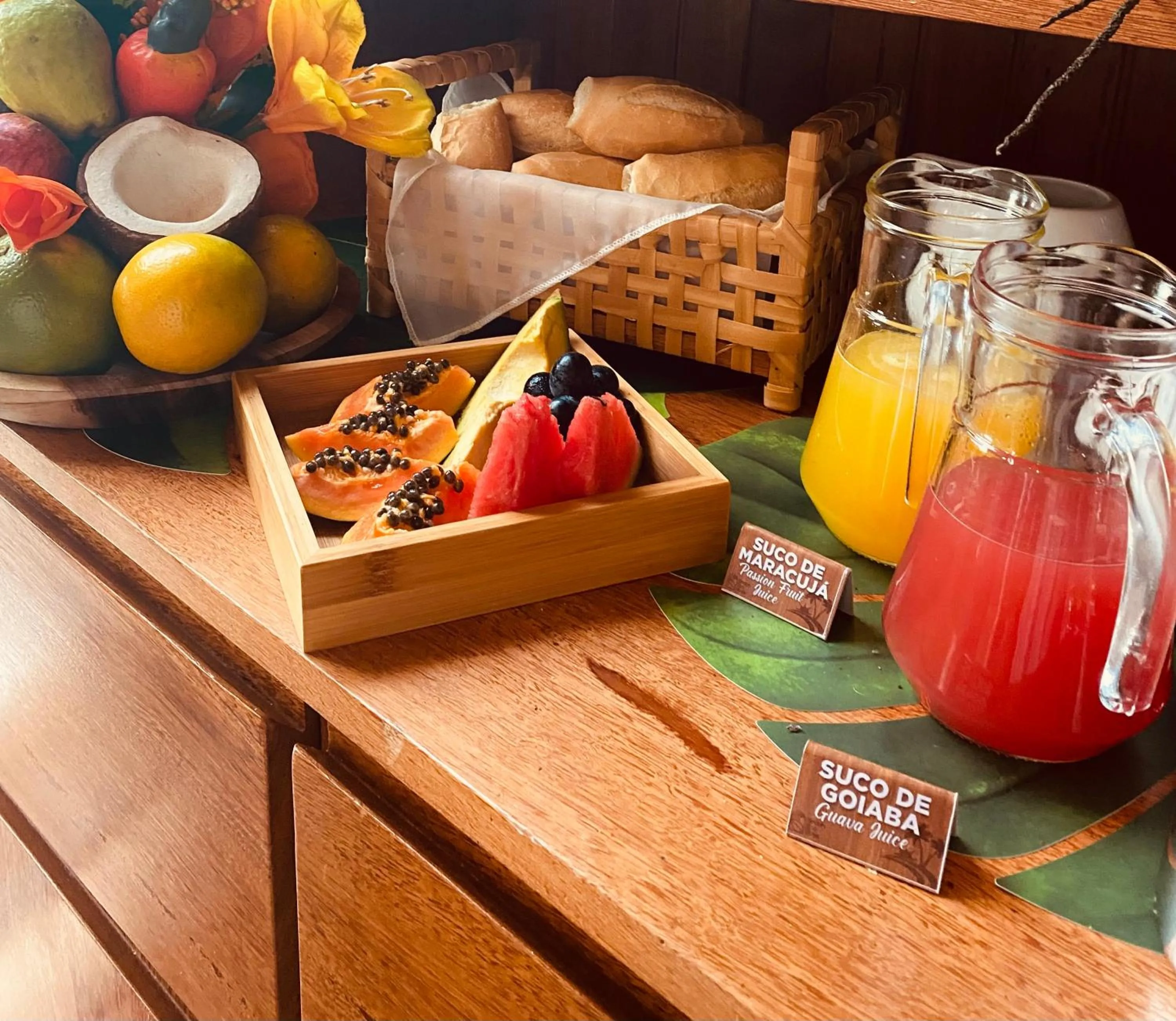 Breakfast in Beach Eco Stays Hotel Boutique Lagoinha