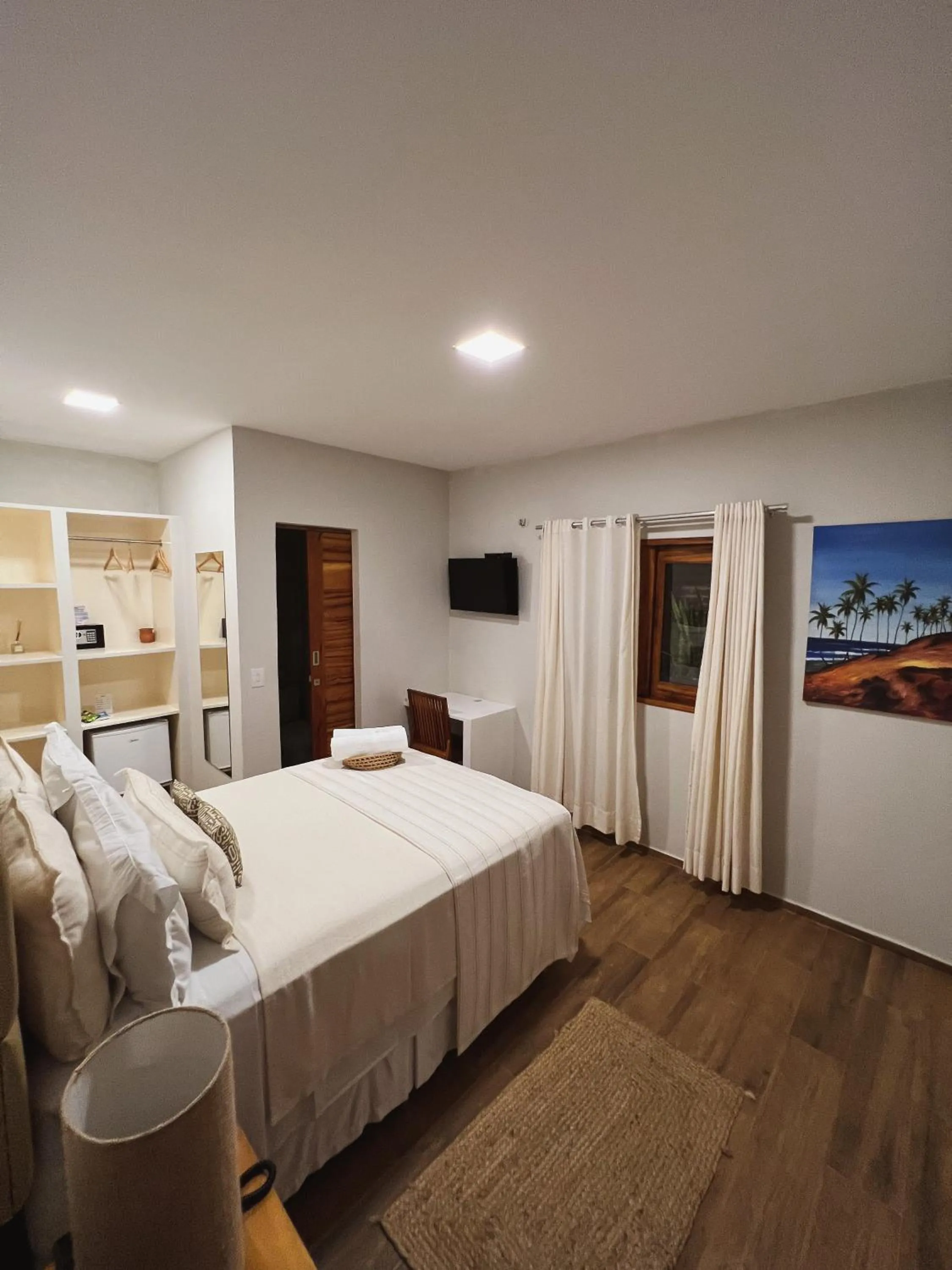 Bedroom, Bed in Beach Eco Stays Hotel Boutique Lagoinha