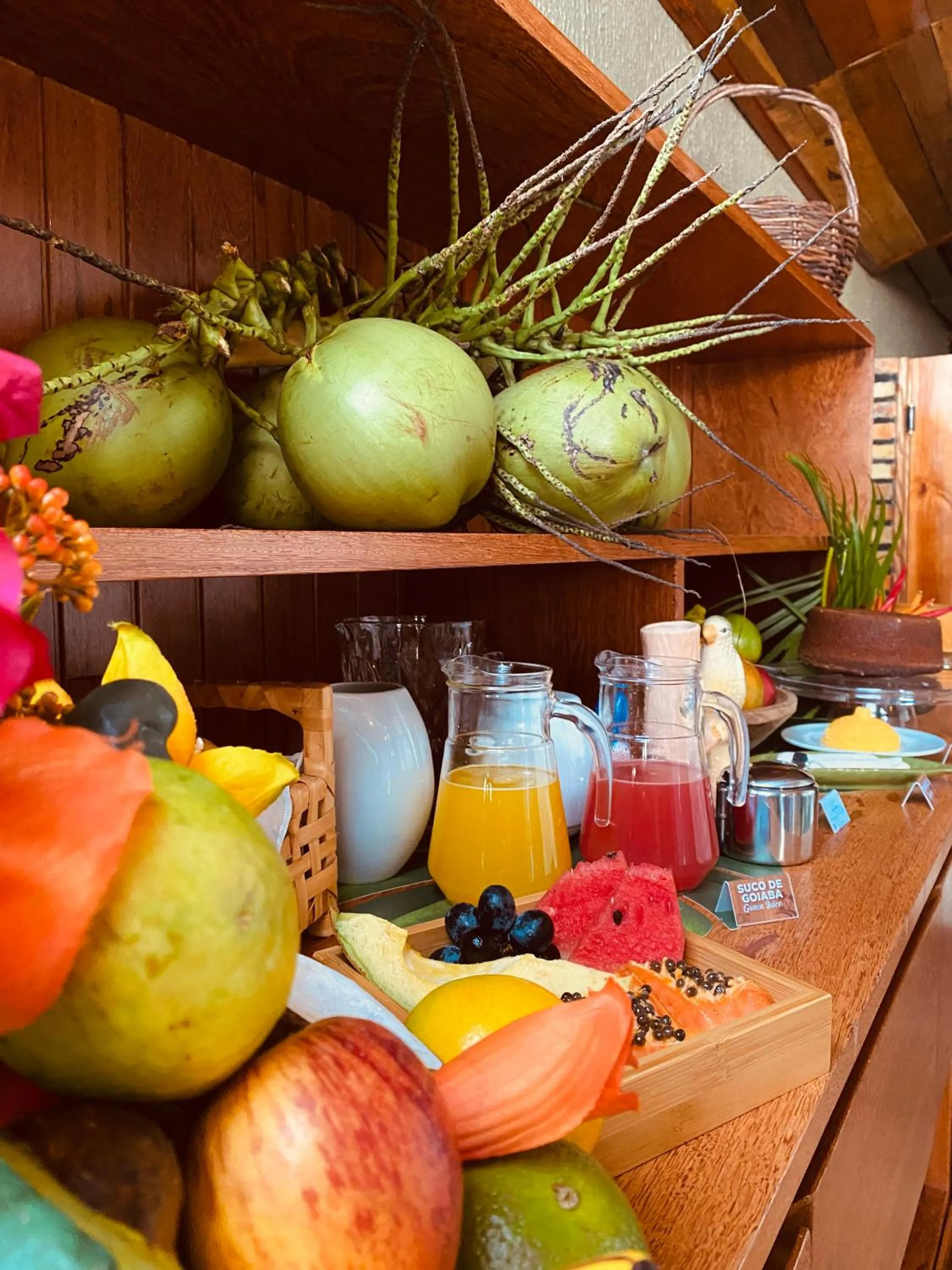 Breakfast in Beach Eco Stays Hotel Boutique Lagoinha