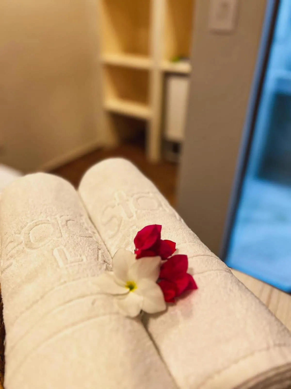 towels, Bed in Beach Eco Stays Hotel Boutique Lagoinha