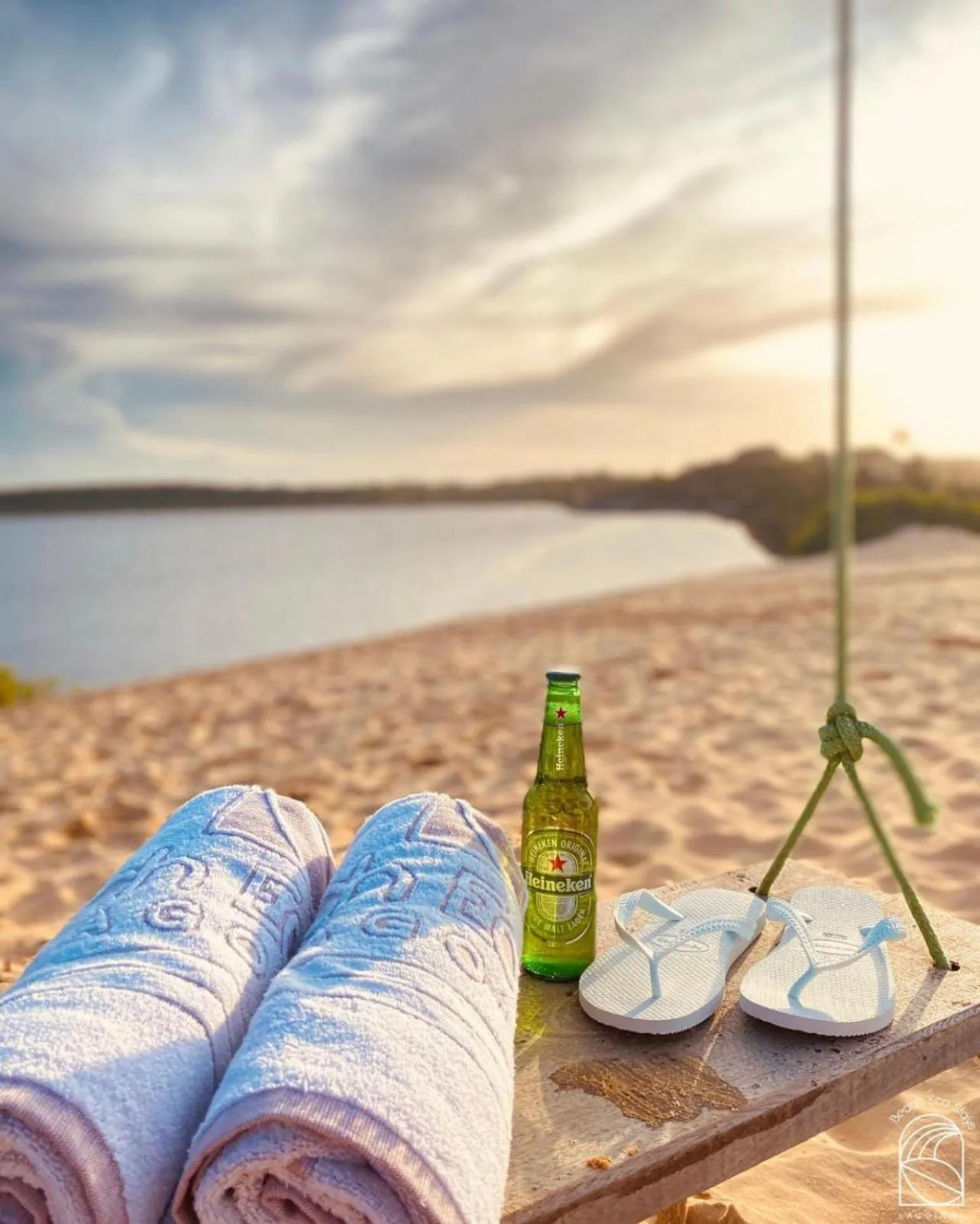 Beach in Beach Eco Stays Hotel Boutique Lagoinha