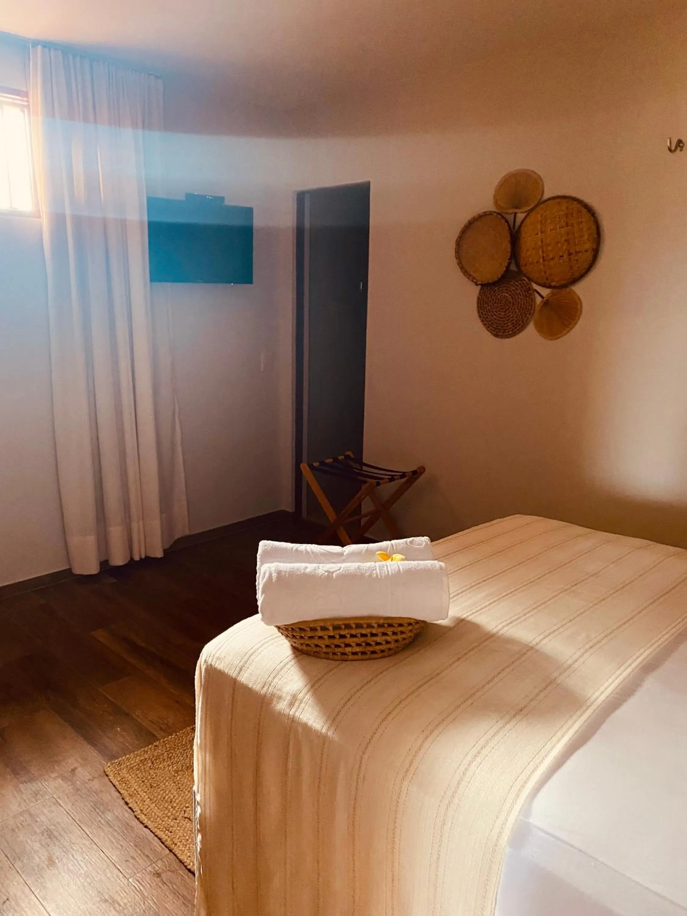 Bed in Beach Eco Stays Hotel Boutique Lagoinha