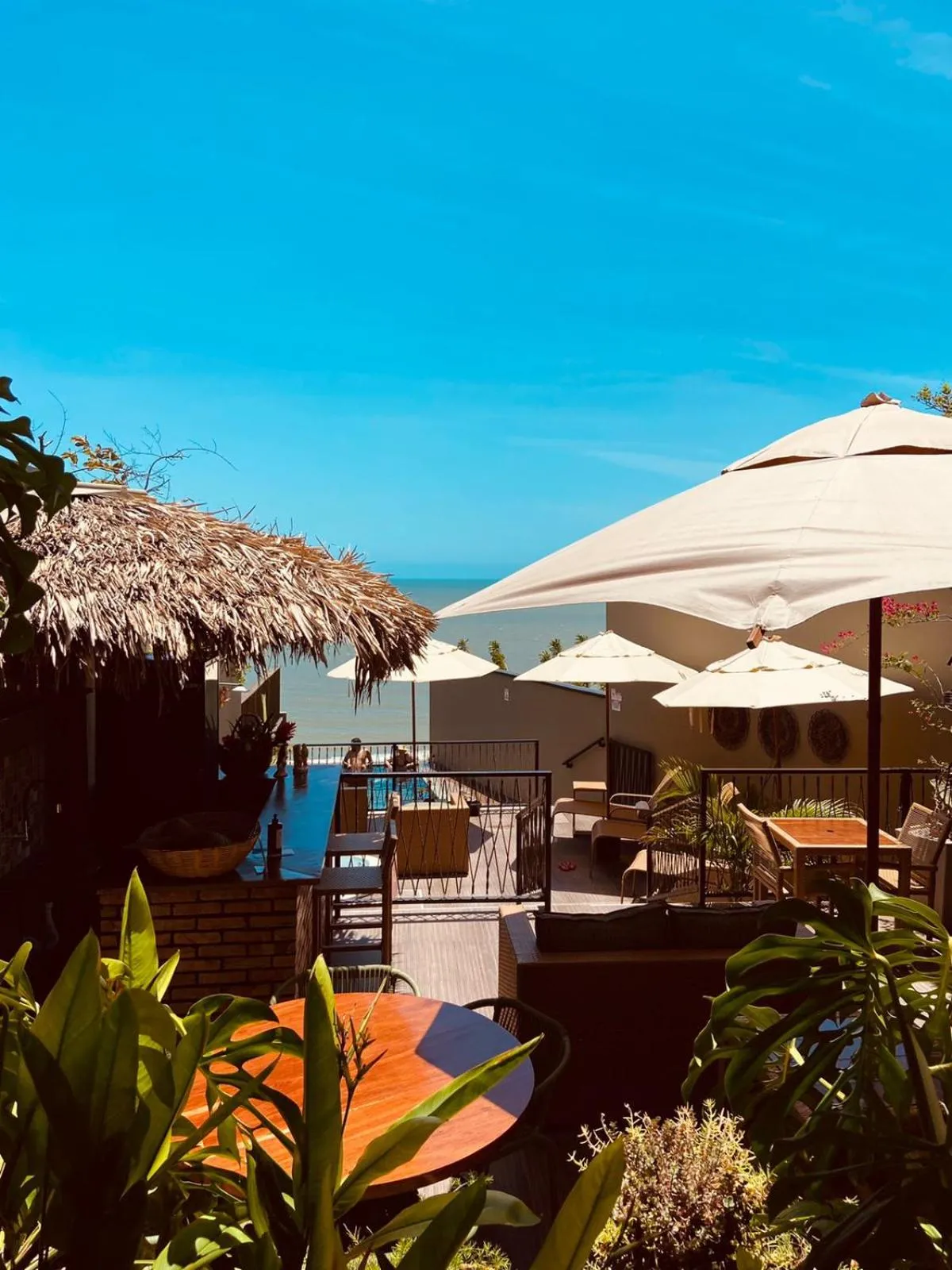 Pool view in Beach Eco Stays Hotel Boutique Lagoinha