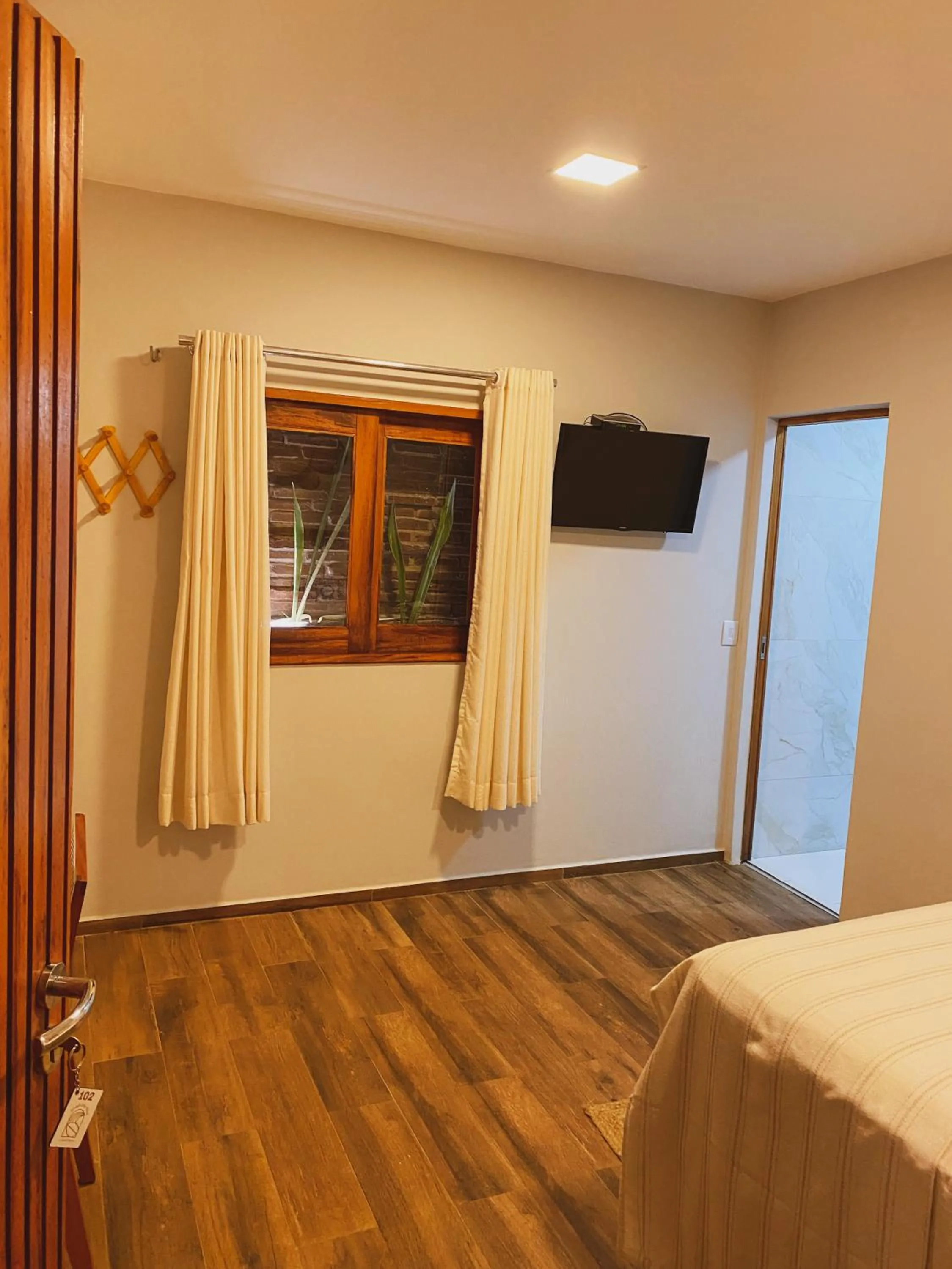 Bedroom, Bed in Beach Eco Stays Hotel Boutique Lagoinha