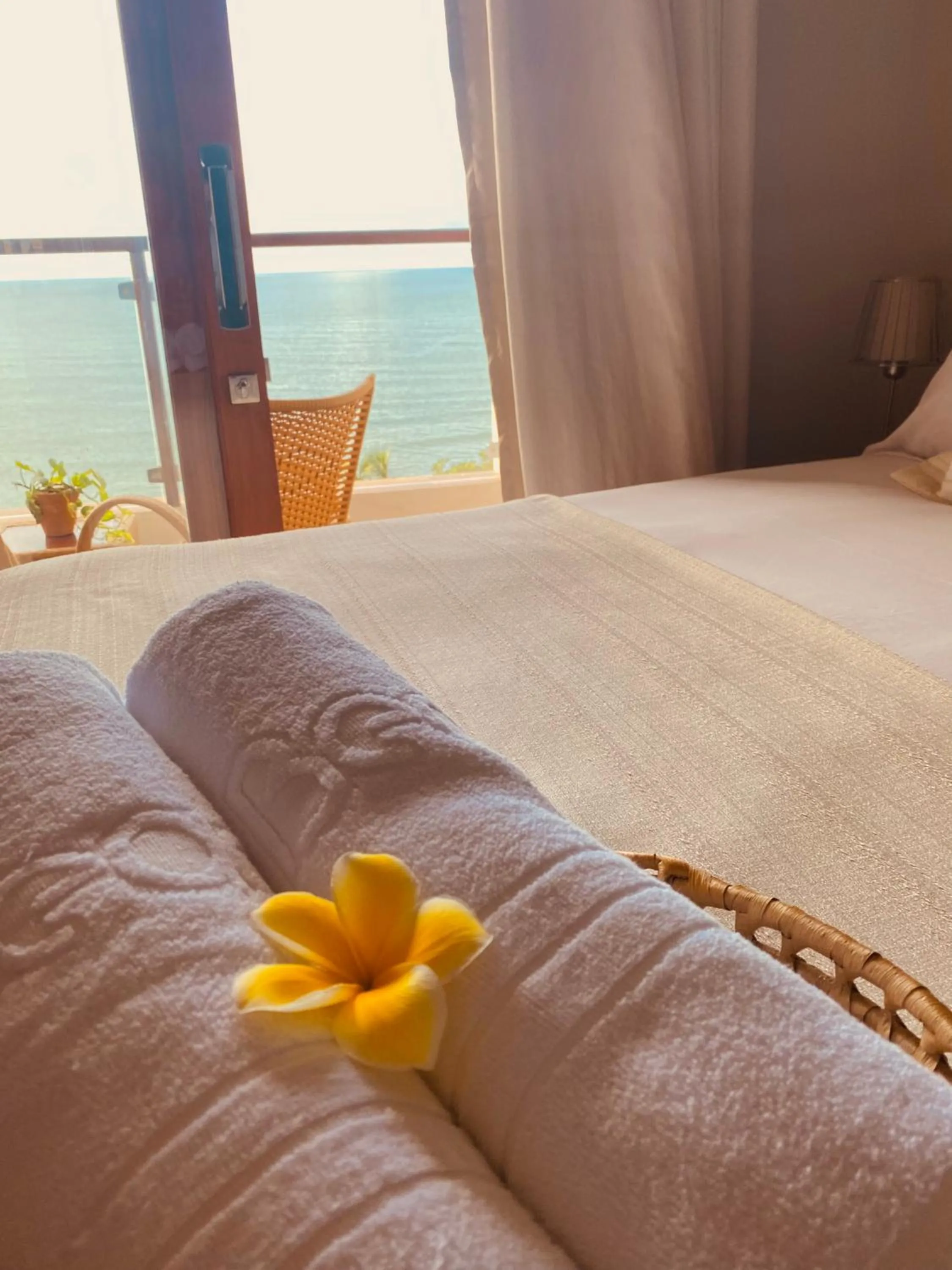 Bedroom, Bed in Beach Eco Stays Hotel Boutique Lagoinha
