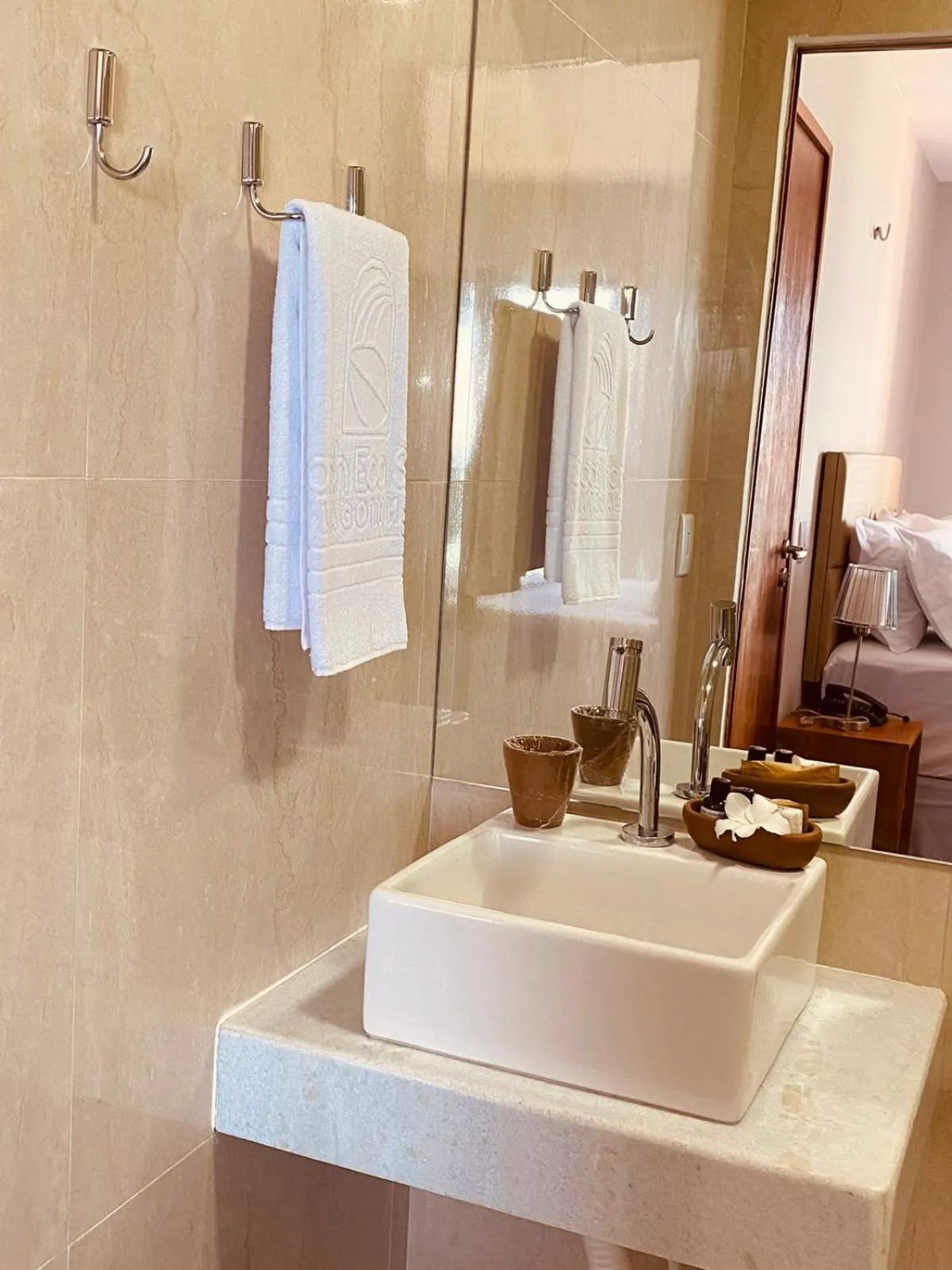Shower in Beach Eco Stays Hotel Boutique Lagoinha