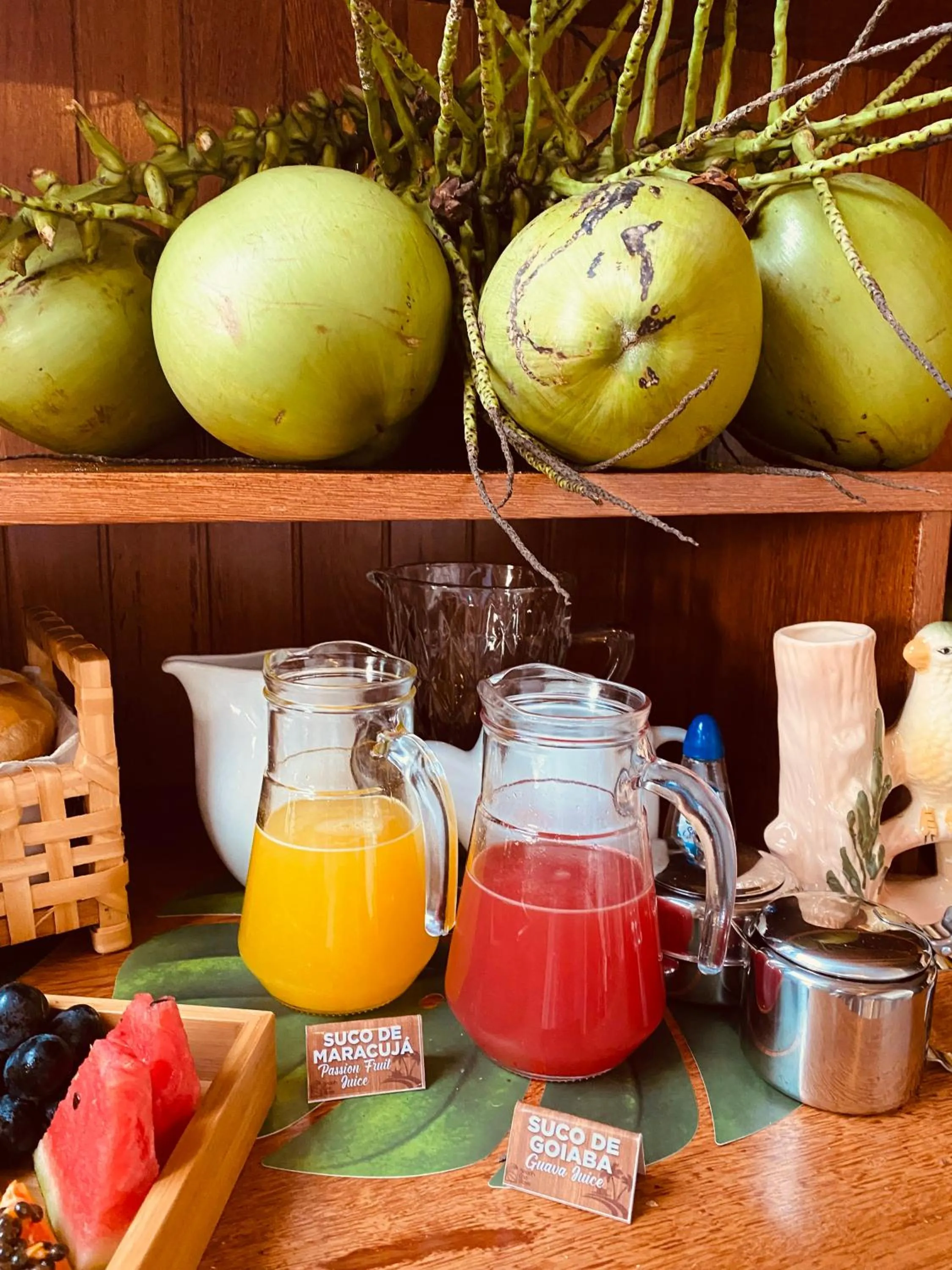 Breakfast in Beach Eco Stays Hotel Boutique Lagoinha