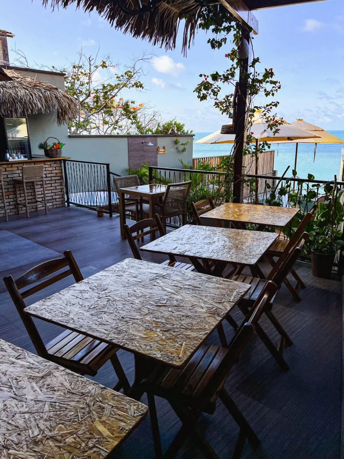 Restaurant/places to eat in Beach Eco Stays Hotel Boutique Lagoinha