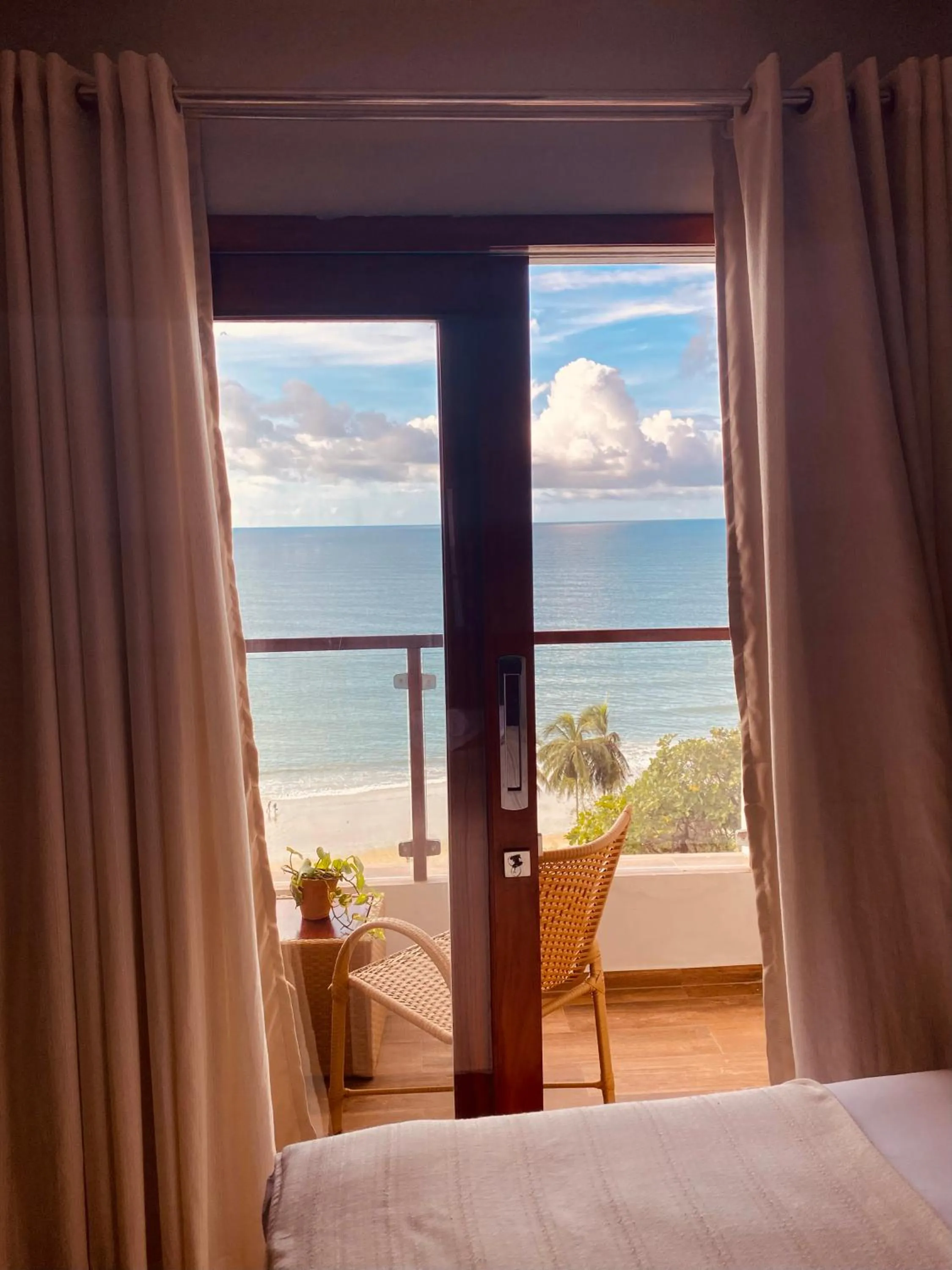 Sea view, Bed in Beach Eco Stays Hotel Boutique Lagoinha