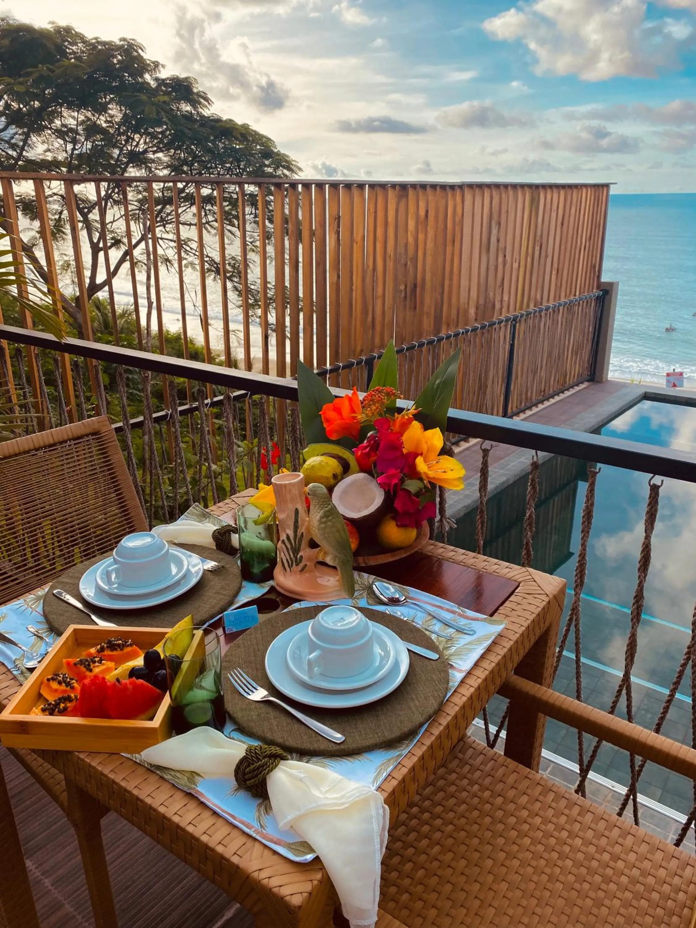 Sea view in Beach Eco Stays Hotel Boutique Lagoinha