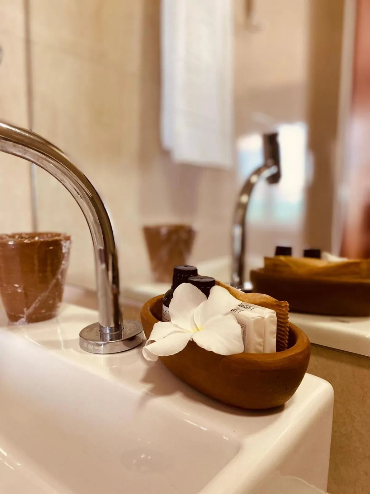 Shower in Beach Eco Stays Hotel Boutique Lagoinha