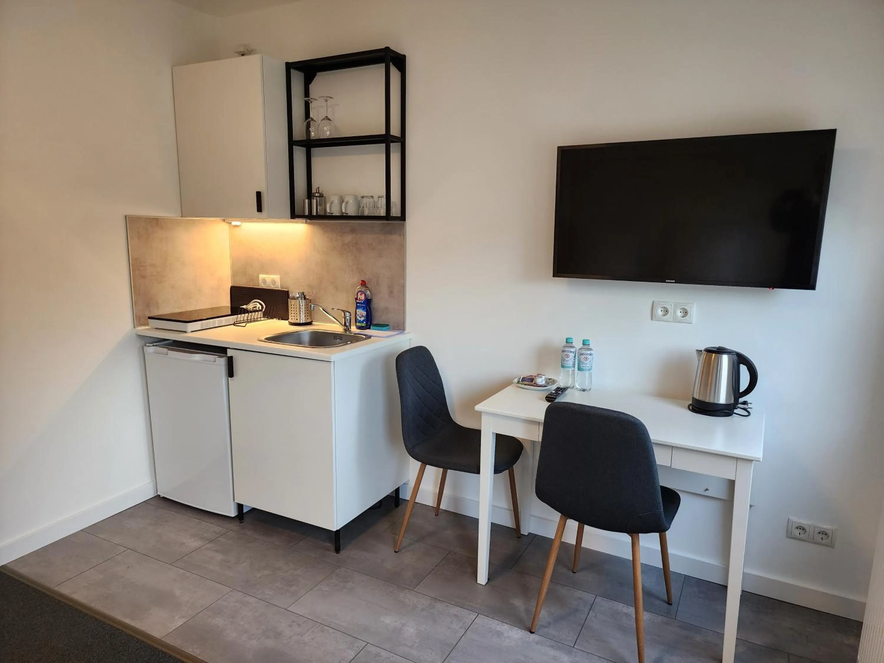 Kitchen or kitchenette in Davin City Aparments - Self-Check-In