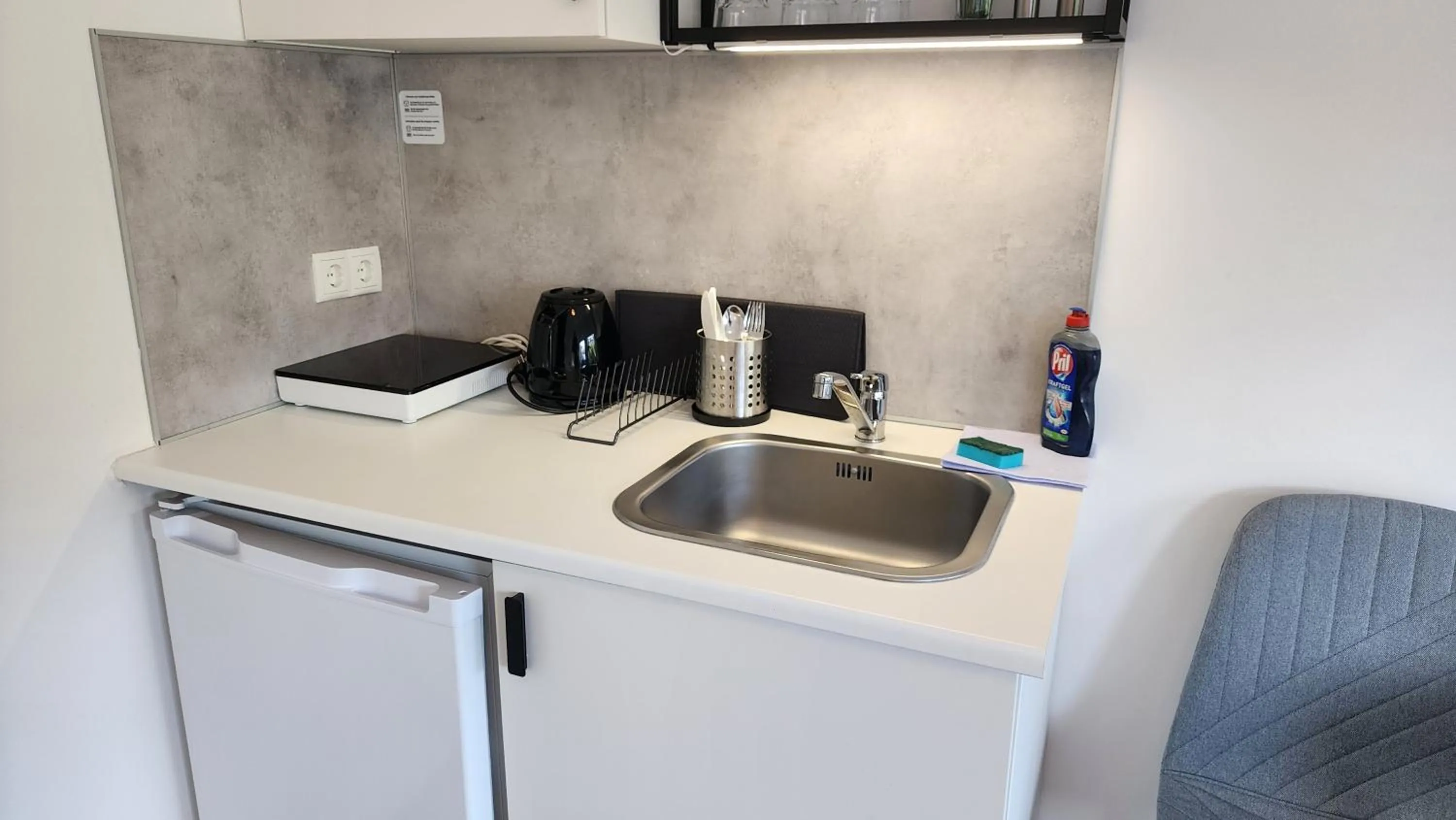 Kitchen or kitchenette in Davin City Aparments - Self-Check-In