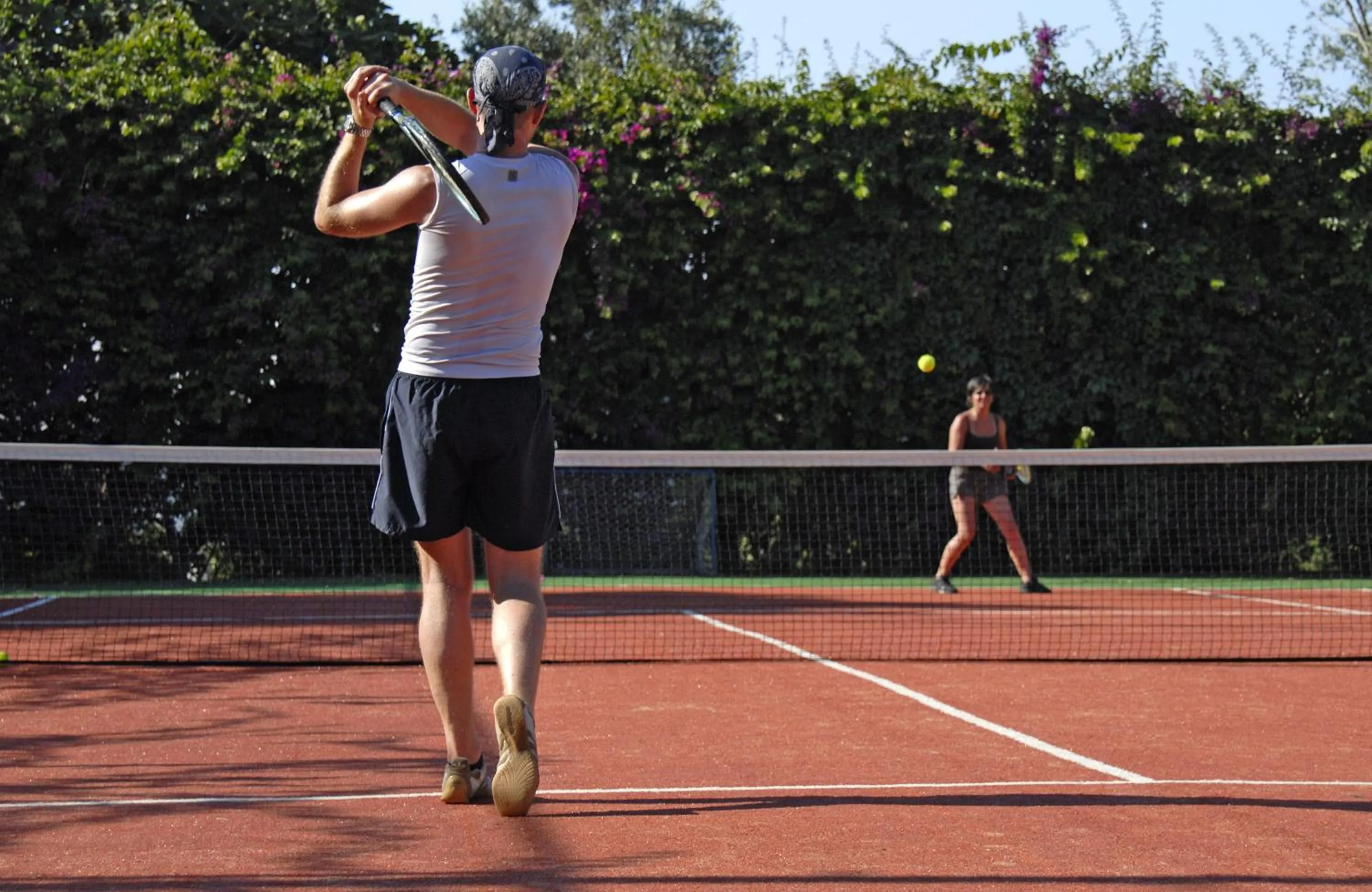 Tennis court in Samara Hotel Bodrum Ultra All Inclusive