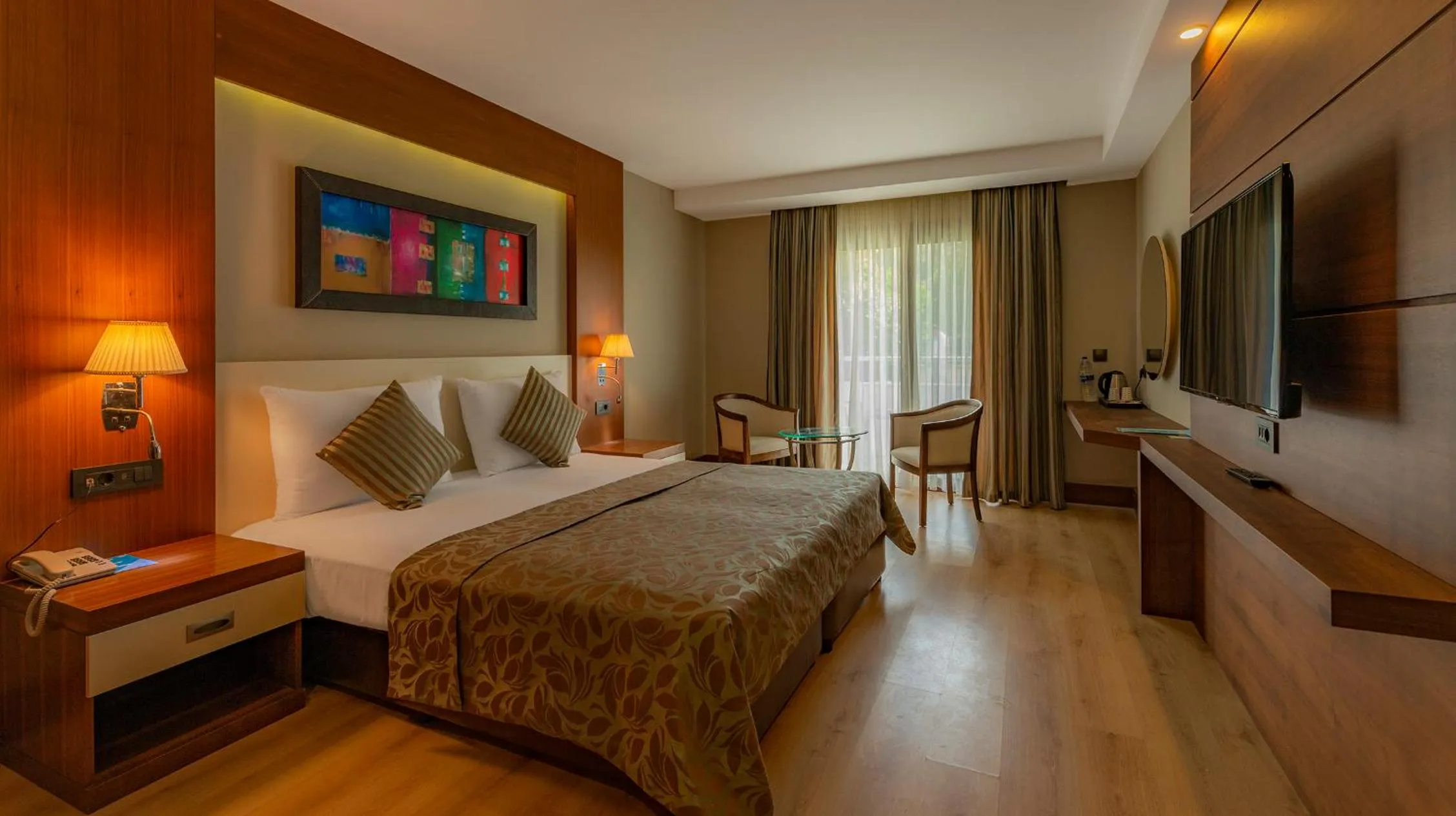 Photo of the whole room, Bed in Samara Hotel Bodrum Ultra All Inclusive