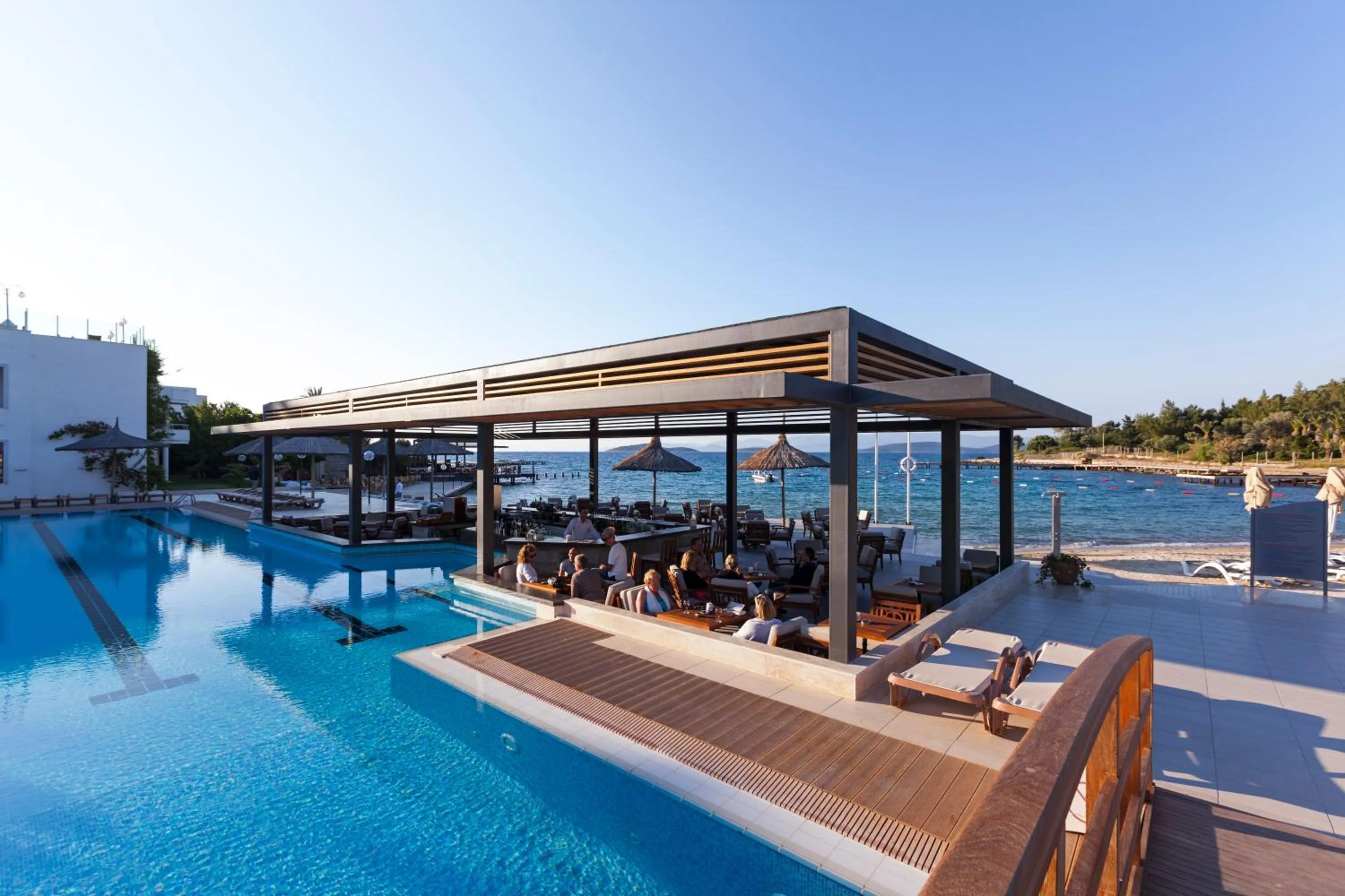 Lounge or bar in Samara Hotel Bodrum Ultra All Inclusive