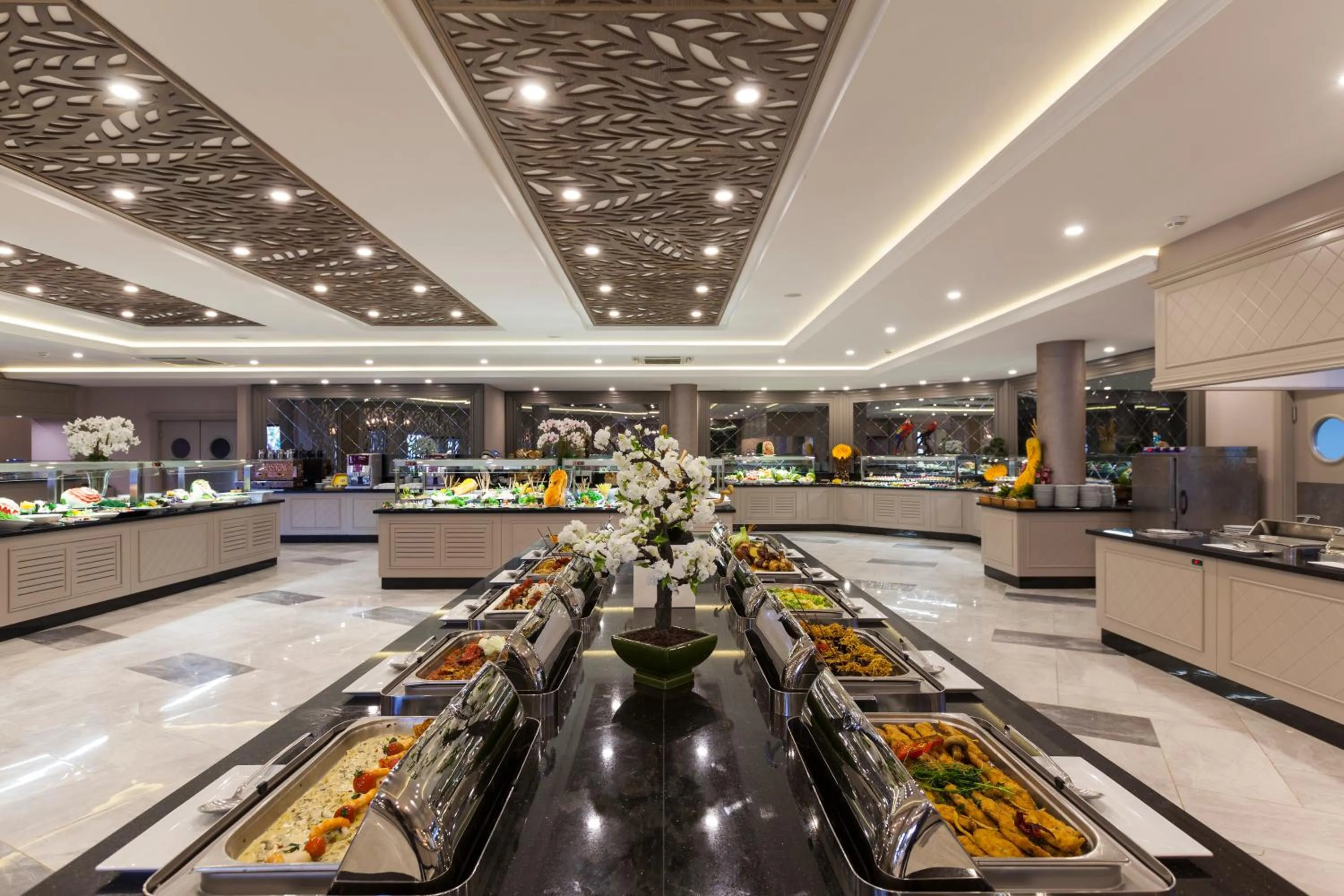 Food close-up in Samara Hotel Bodrum Ultra All Inclusive