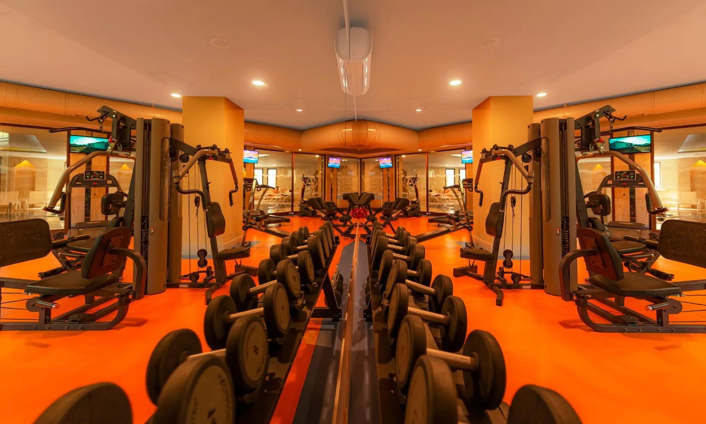 Fitness centre/facilities in Samara Hotel Bodrum Ultra All Inclusive