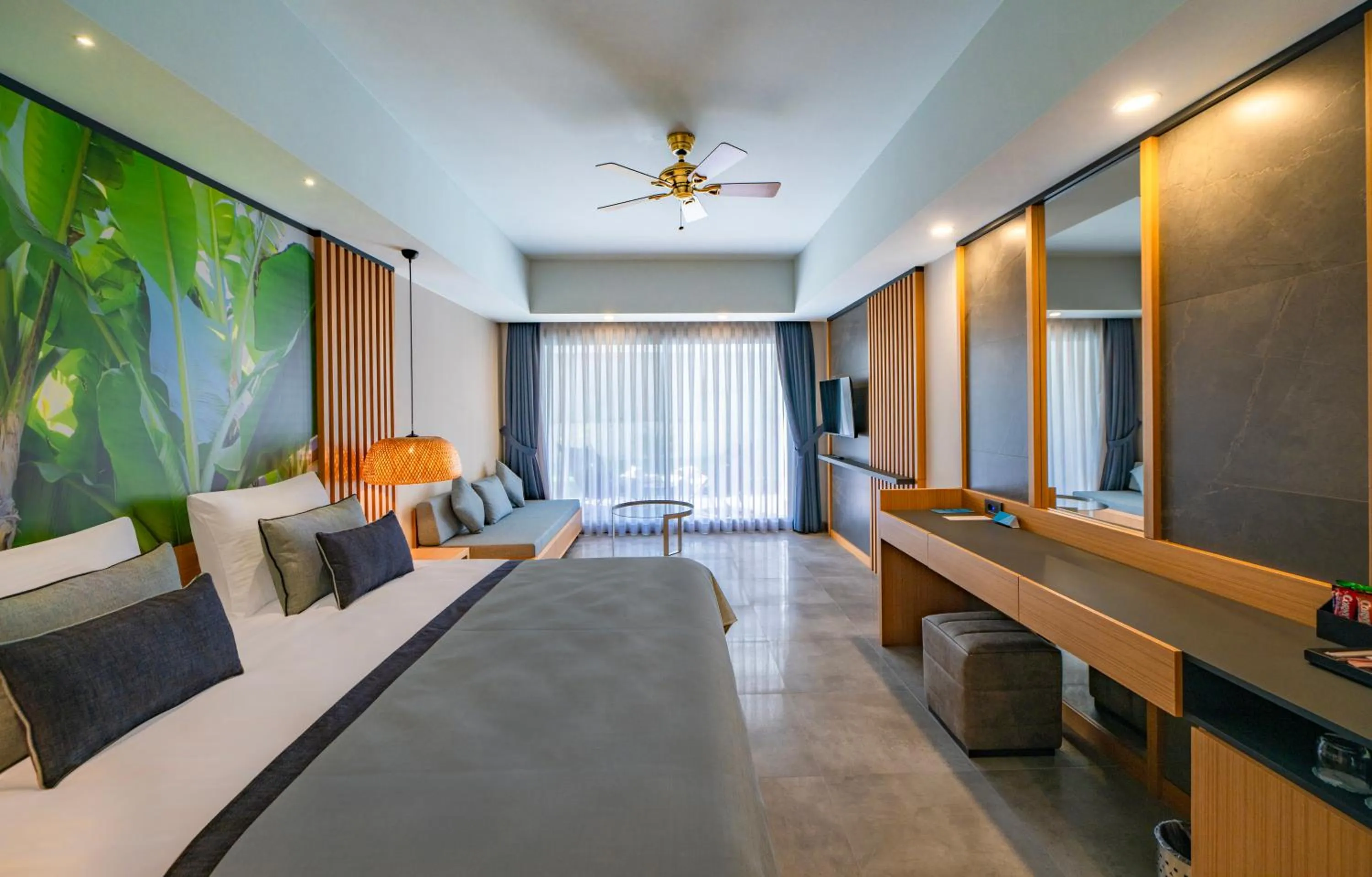 Bed in Samara Hotel Bodrum Ultra All Inclusive