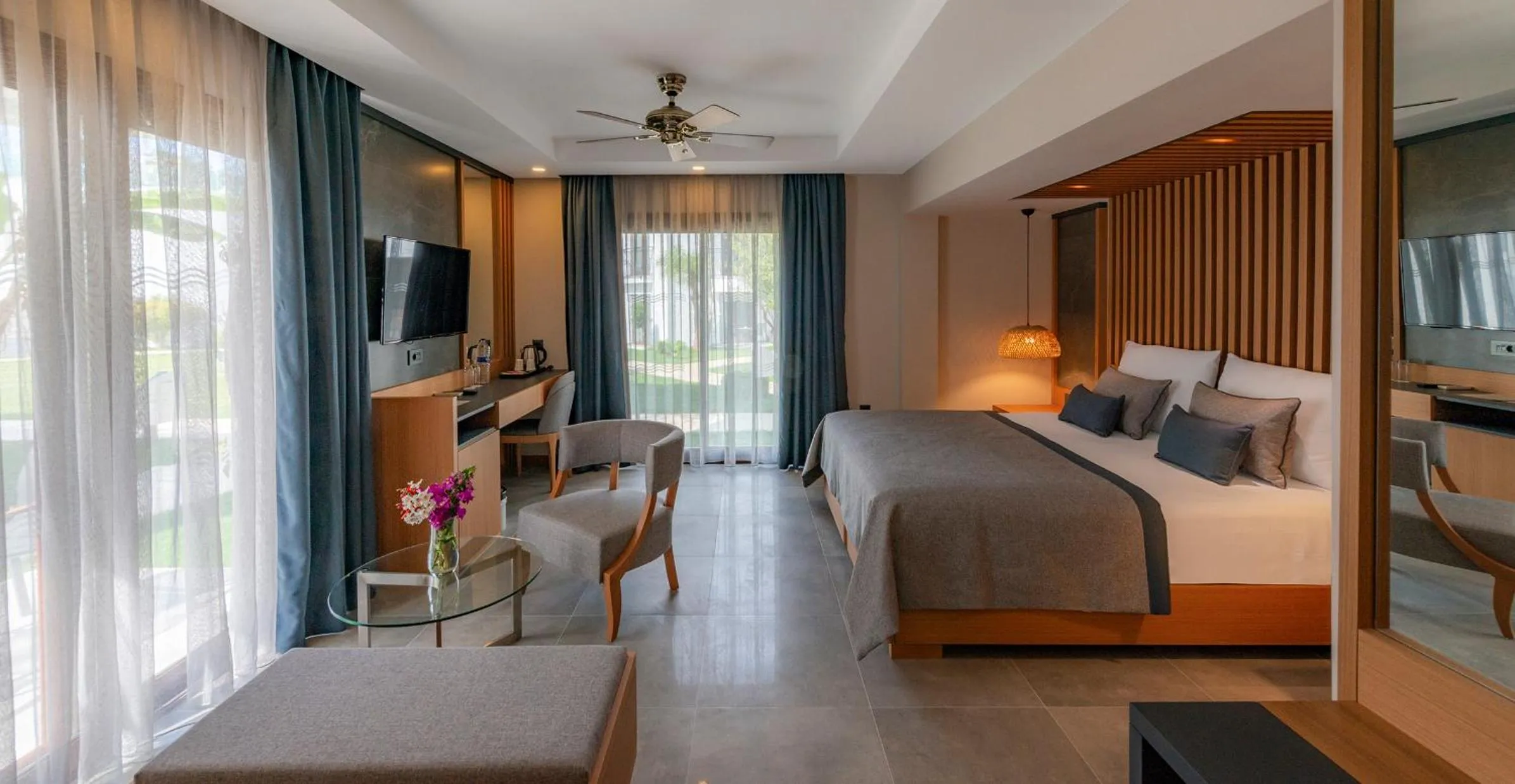 Photo of the whole room, Bed in Samara Hotel Bodrum Ultra All Inclusive