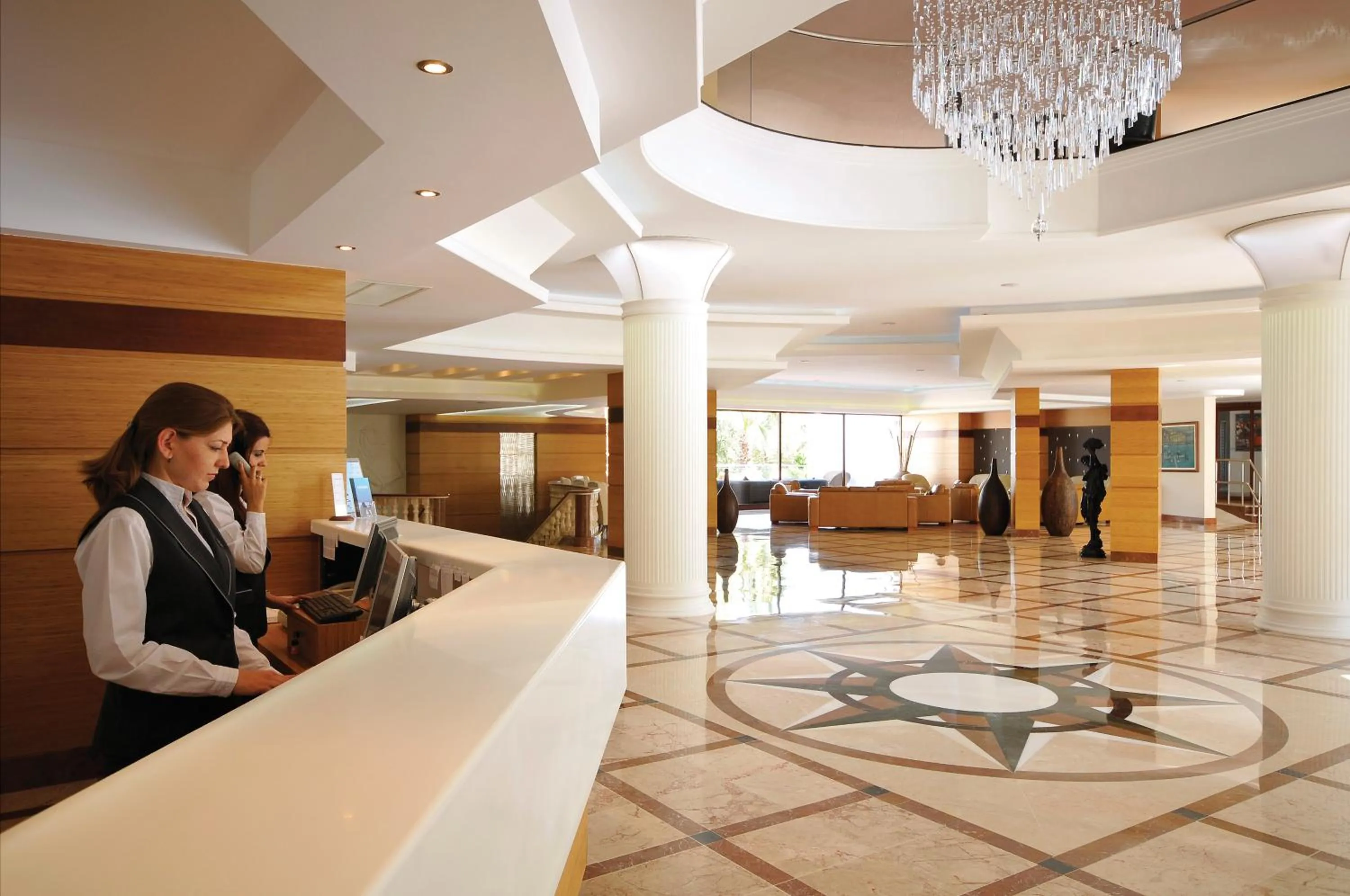 Lobby or reception in Samara Hotel Bodrum Ultra All Inclusive