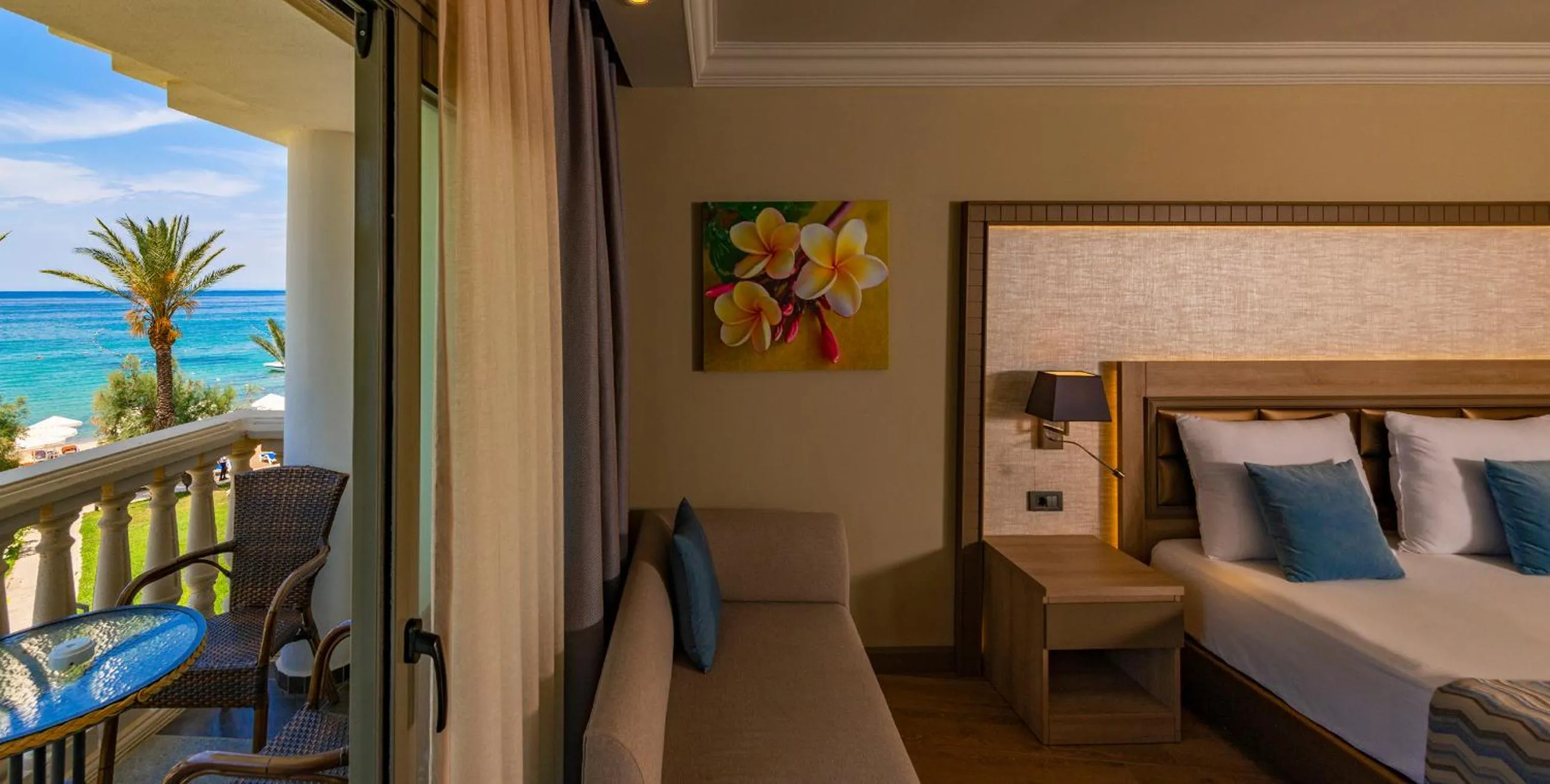 Photo of the whole room, Bed in Samara Hotel Bodrum Ultra All Inclusive