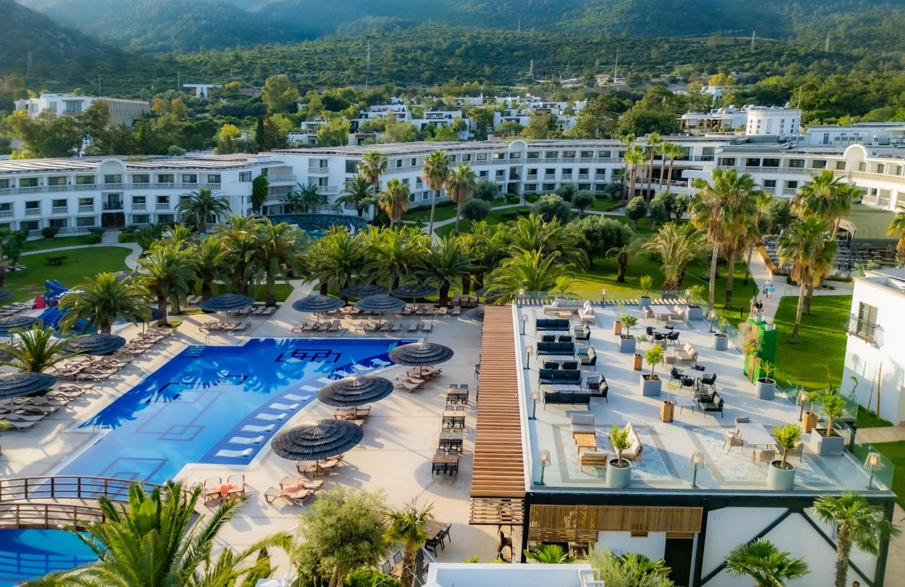 Bird's eye view in Samara Hotel Bodrum Ultra All Inclusive