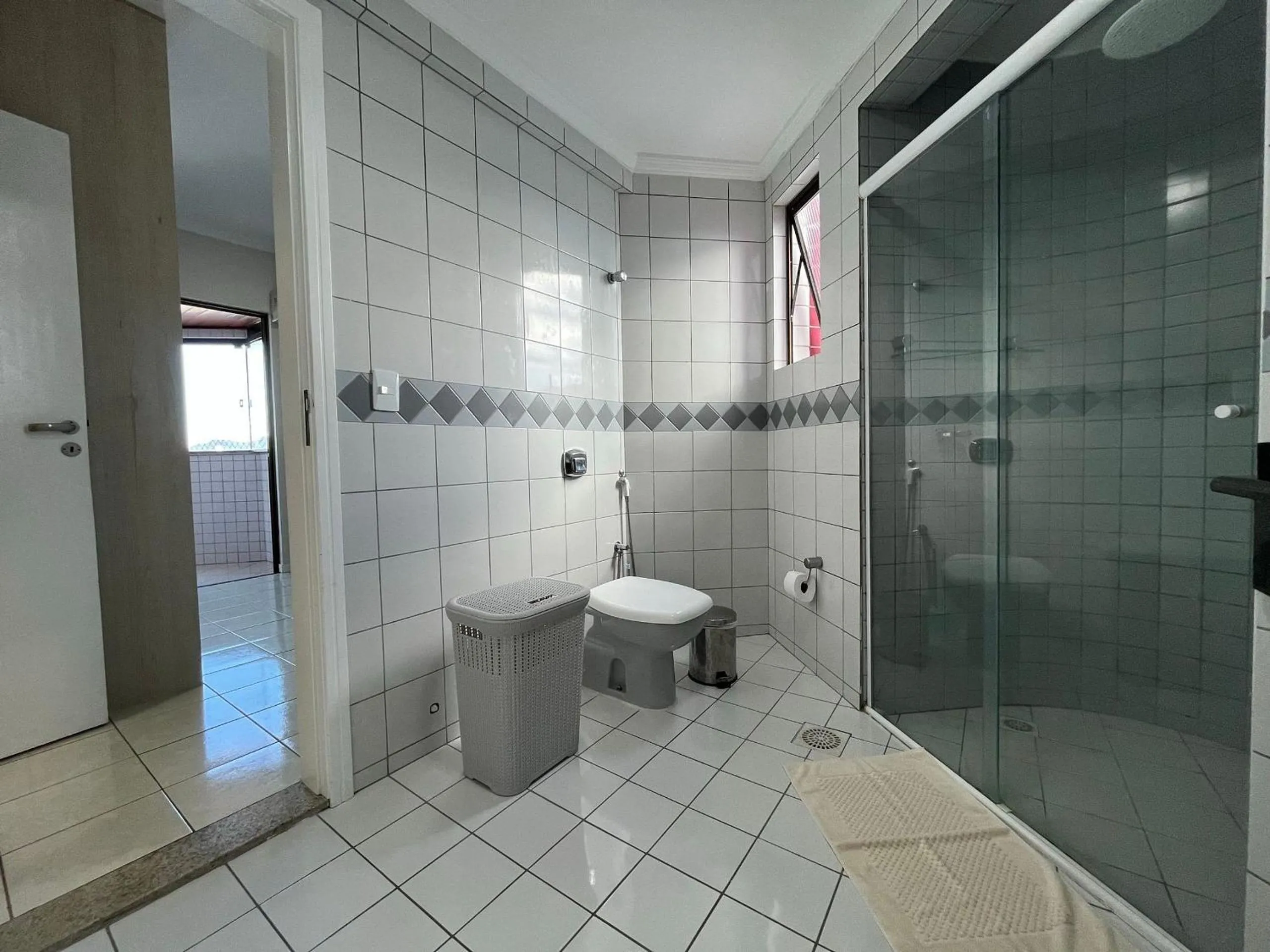 Shower in CT01- Vista mar| Telas Proteção| Churrasq, Garagem