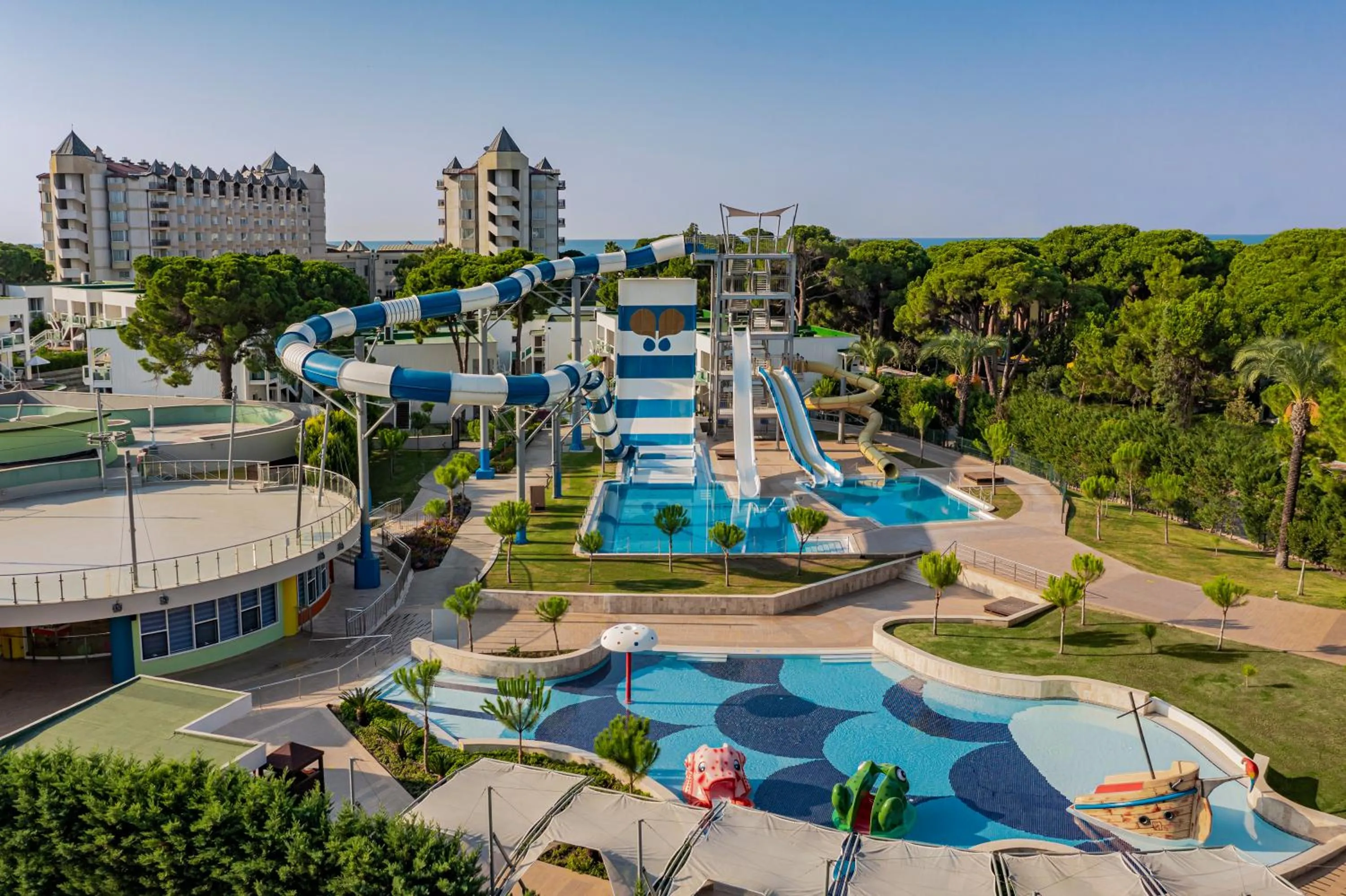 Aqua park in Papillon Zeugma Relaxury