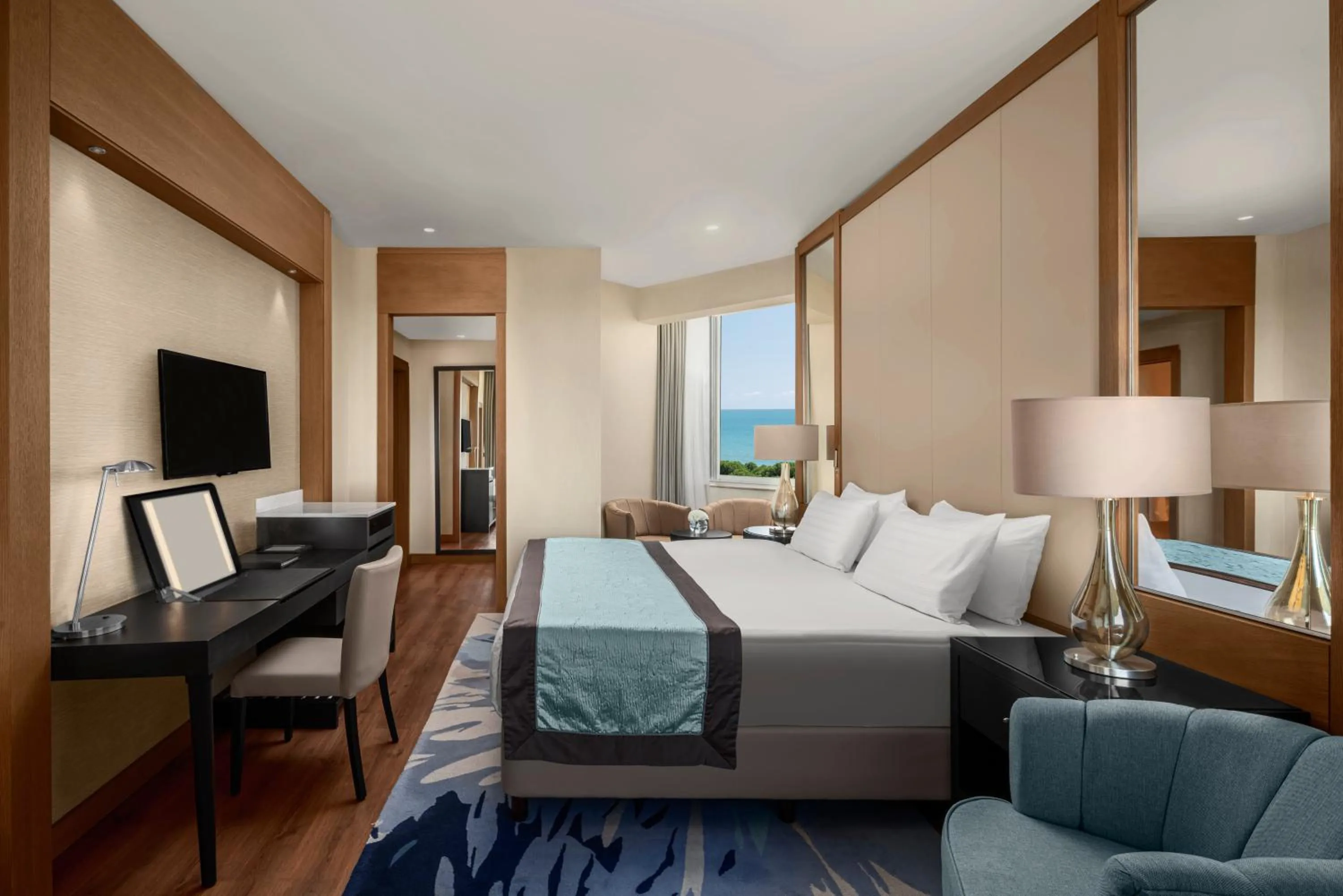 Bedroom, Bed in Papillon Zeugma Relaxury