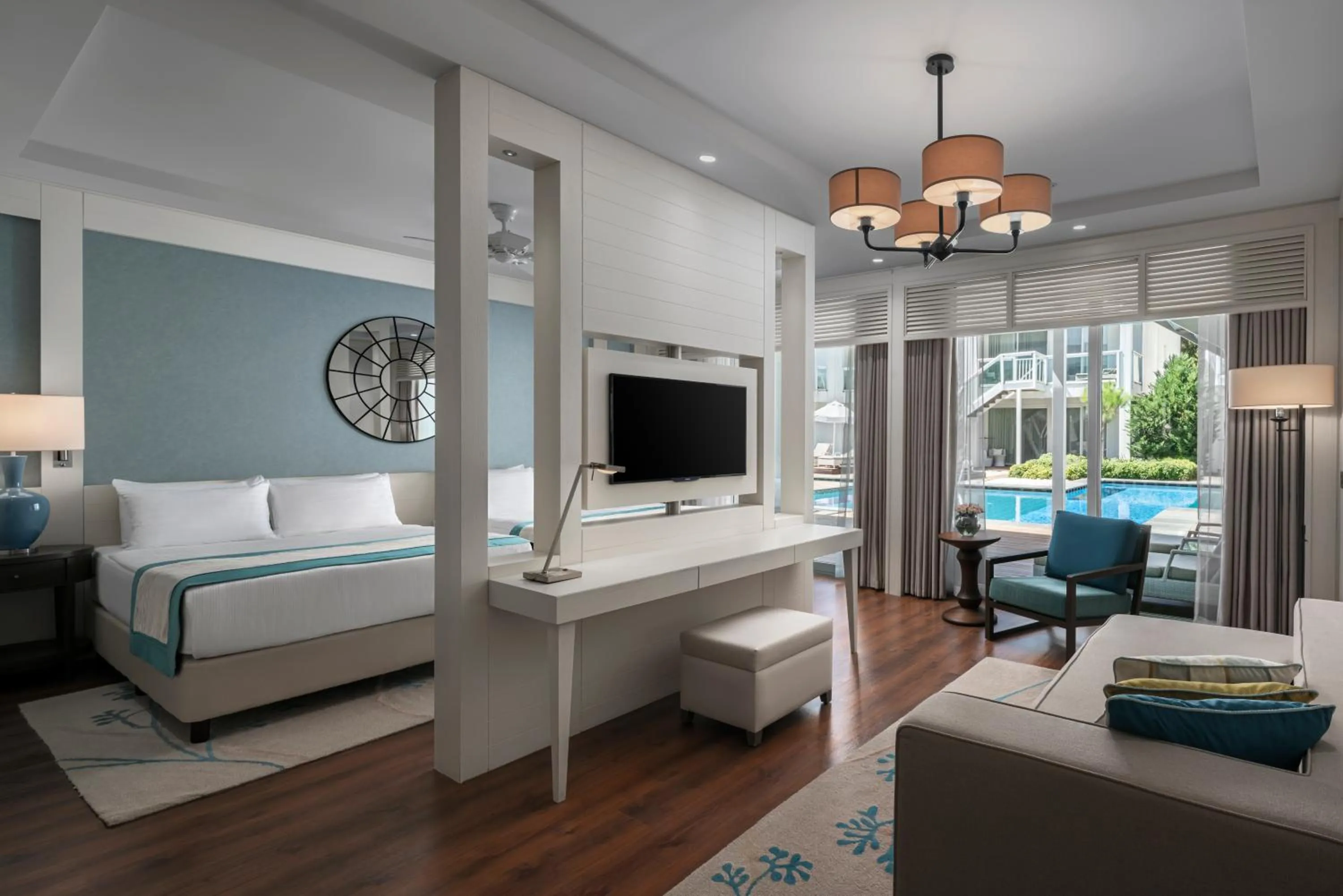 Seating area, Bed in Papillon Zeugma Relaxury