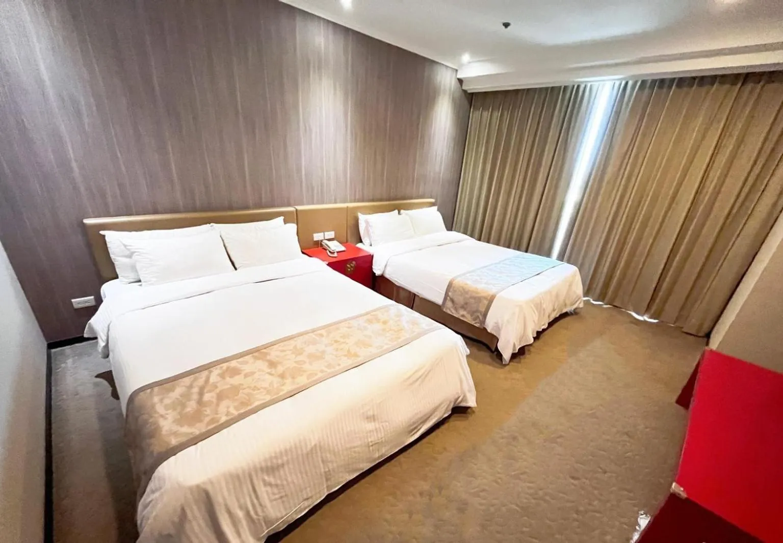 Bed in APVC Lukang Resort