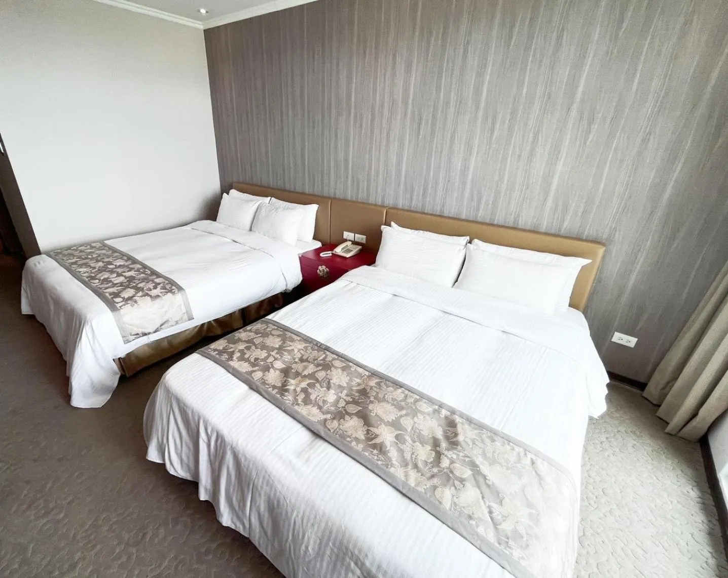 Bed in APVC Lukang Resort