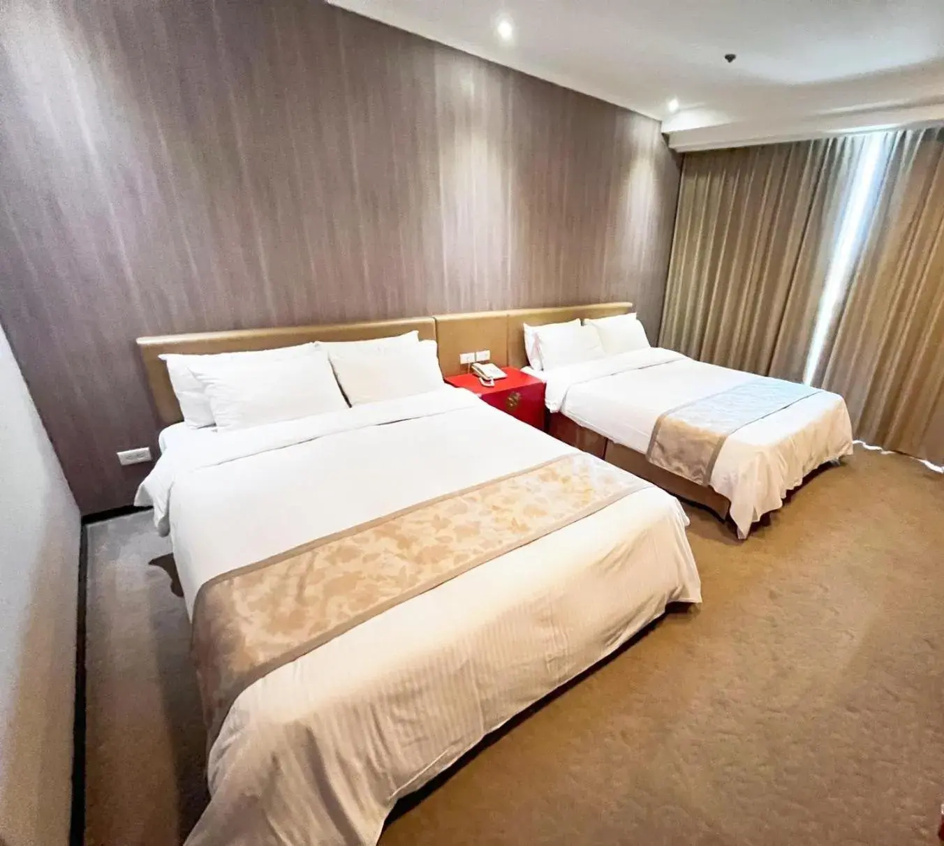 Bed in APVC Lukang Resort Bed in APVC Lukang Resort