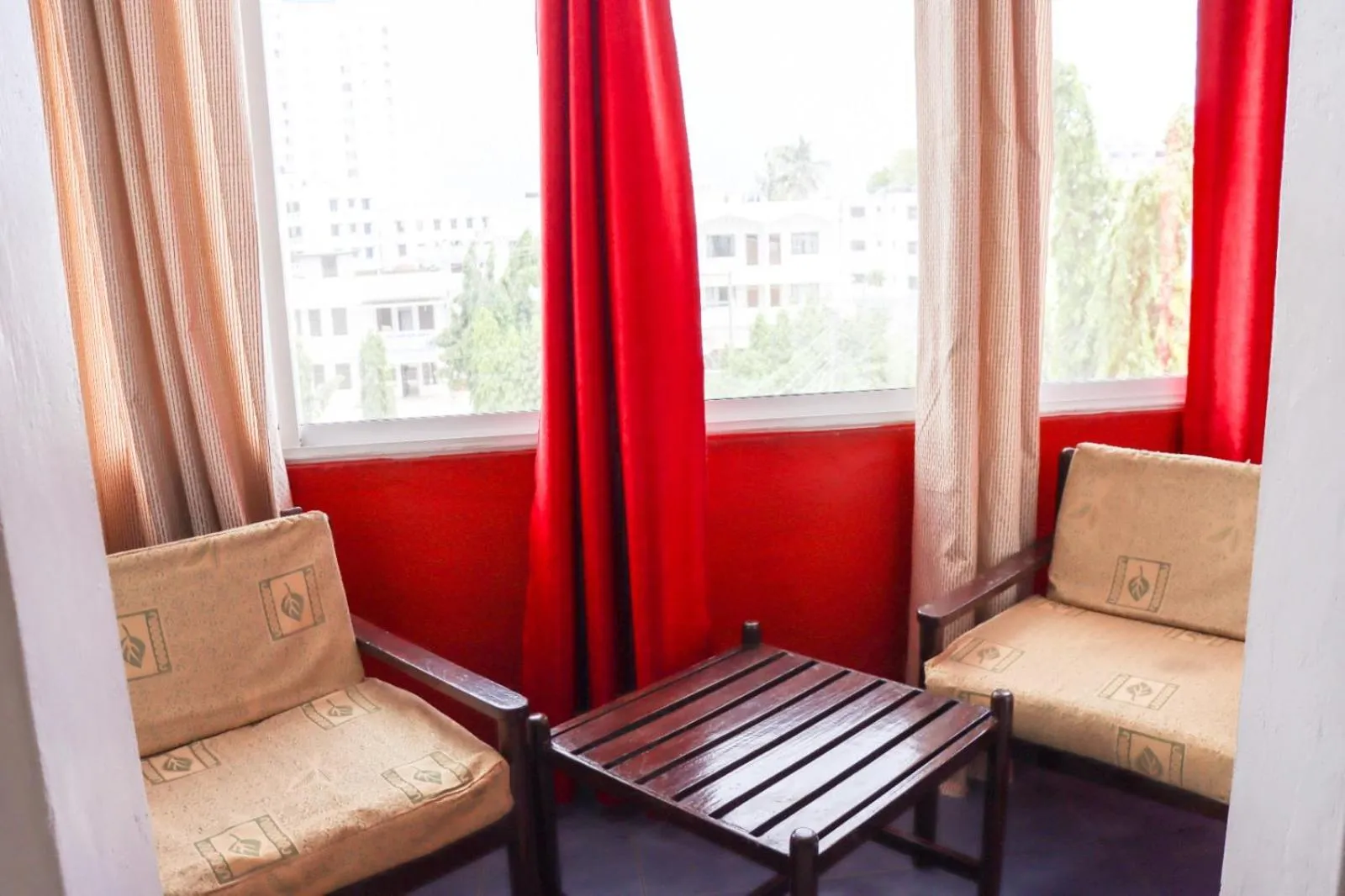 Seating area in Bridge Hotel Mombasa