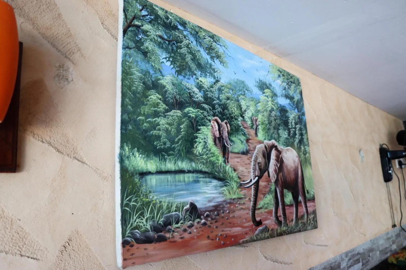 Decorative detail in Bridge Hotel Mombasa