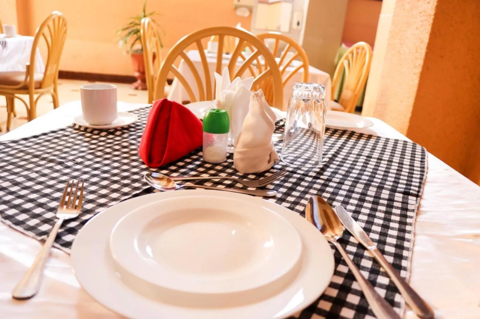 Dining area in Bridge Hotel Mombasa