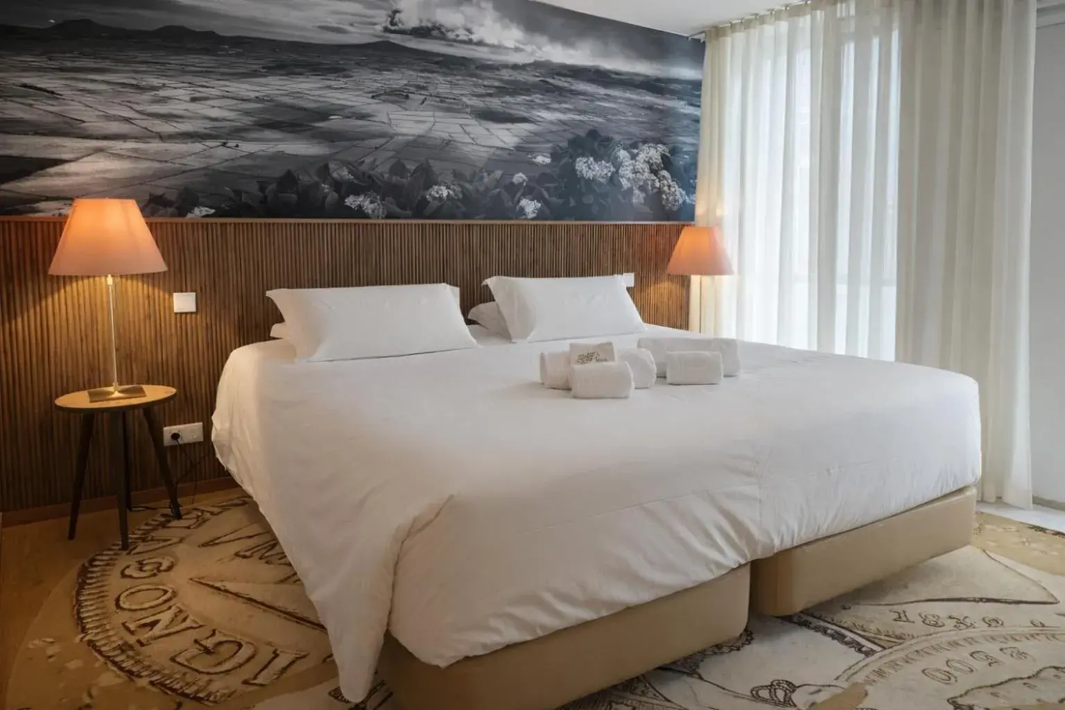 Bed in Hotel Zenite Bed in Hotel Zenite