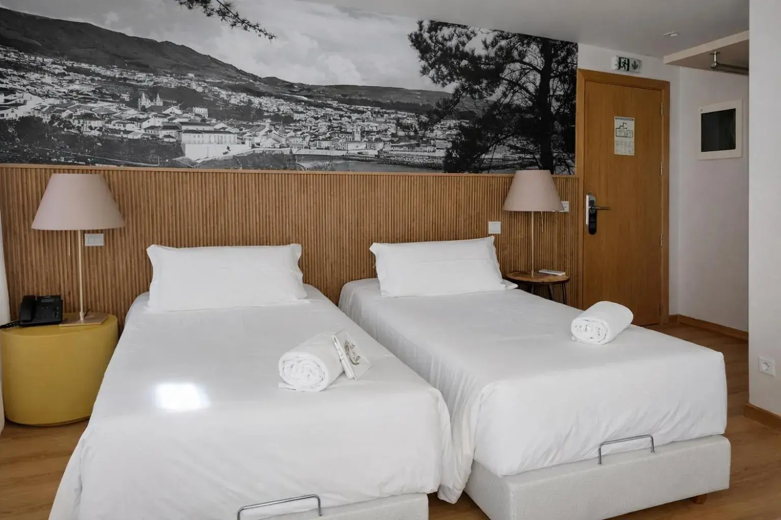 Bed in Hotel Zenite Bed in Hotel Zenite