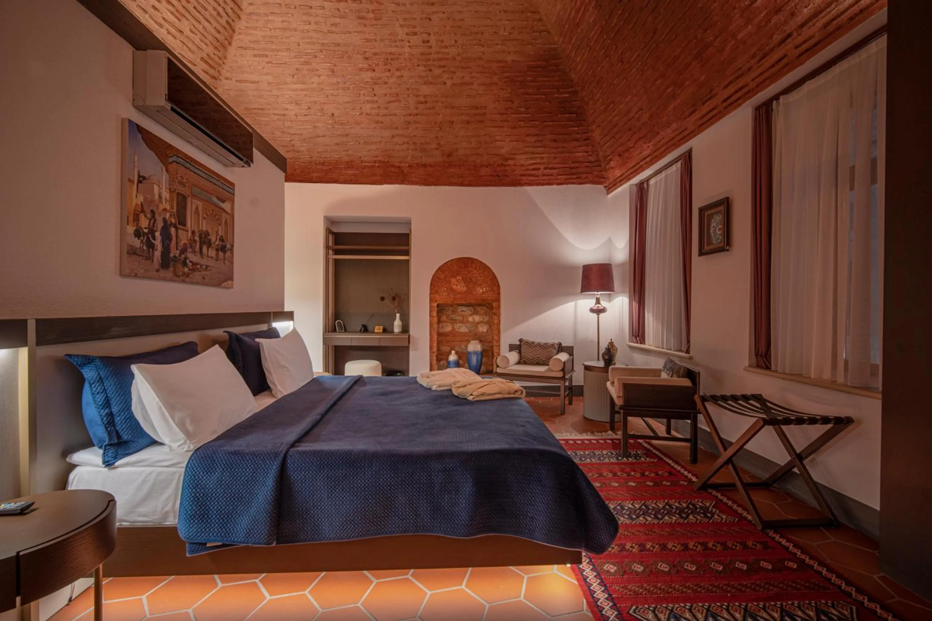 Bed in Han 1772 Hotel