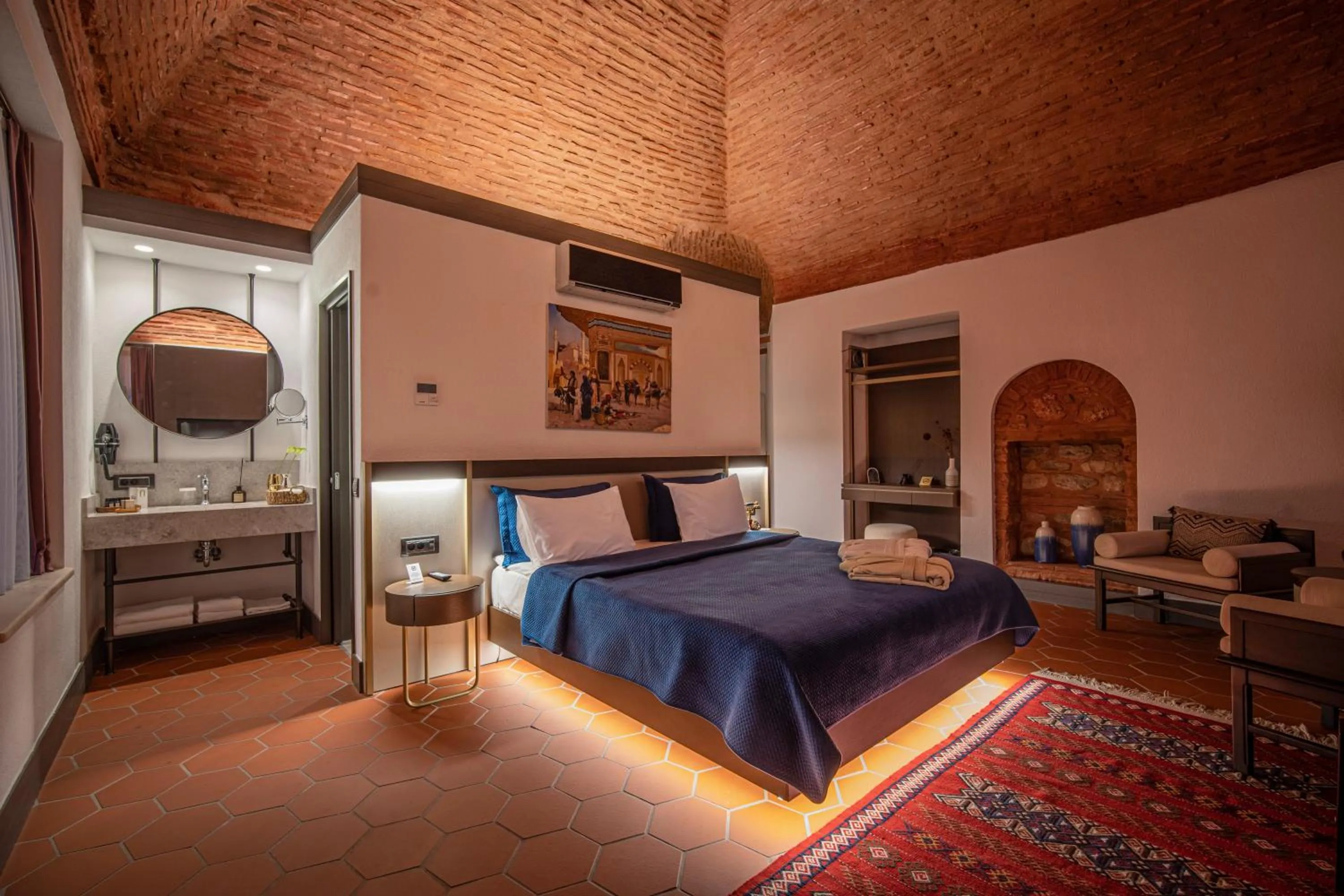 Bed in Han 1772 Hotel