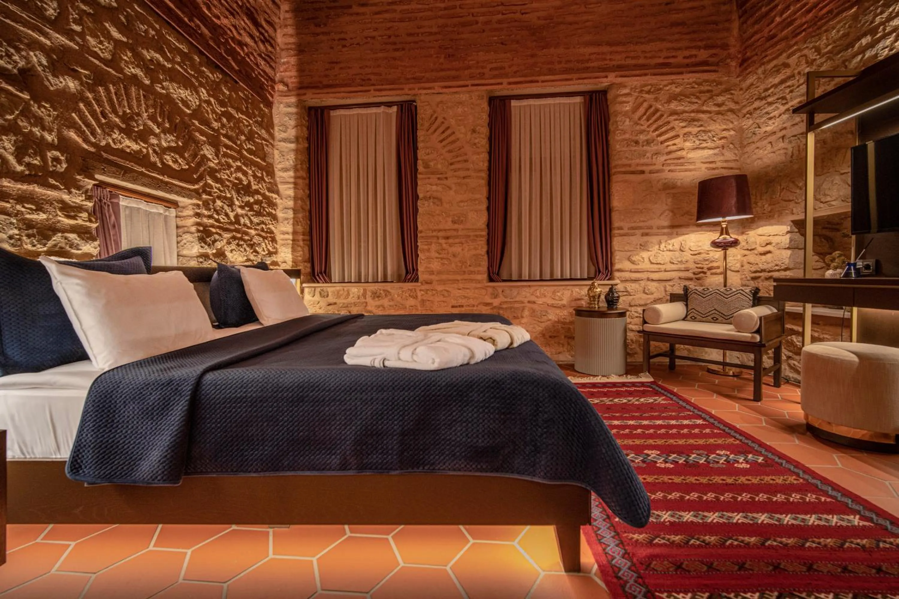 Bed in Han 1772 Hotel