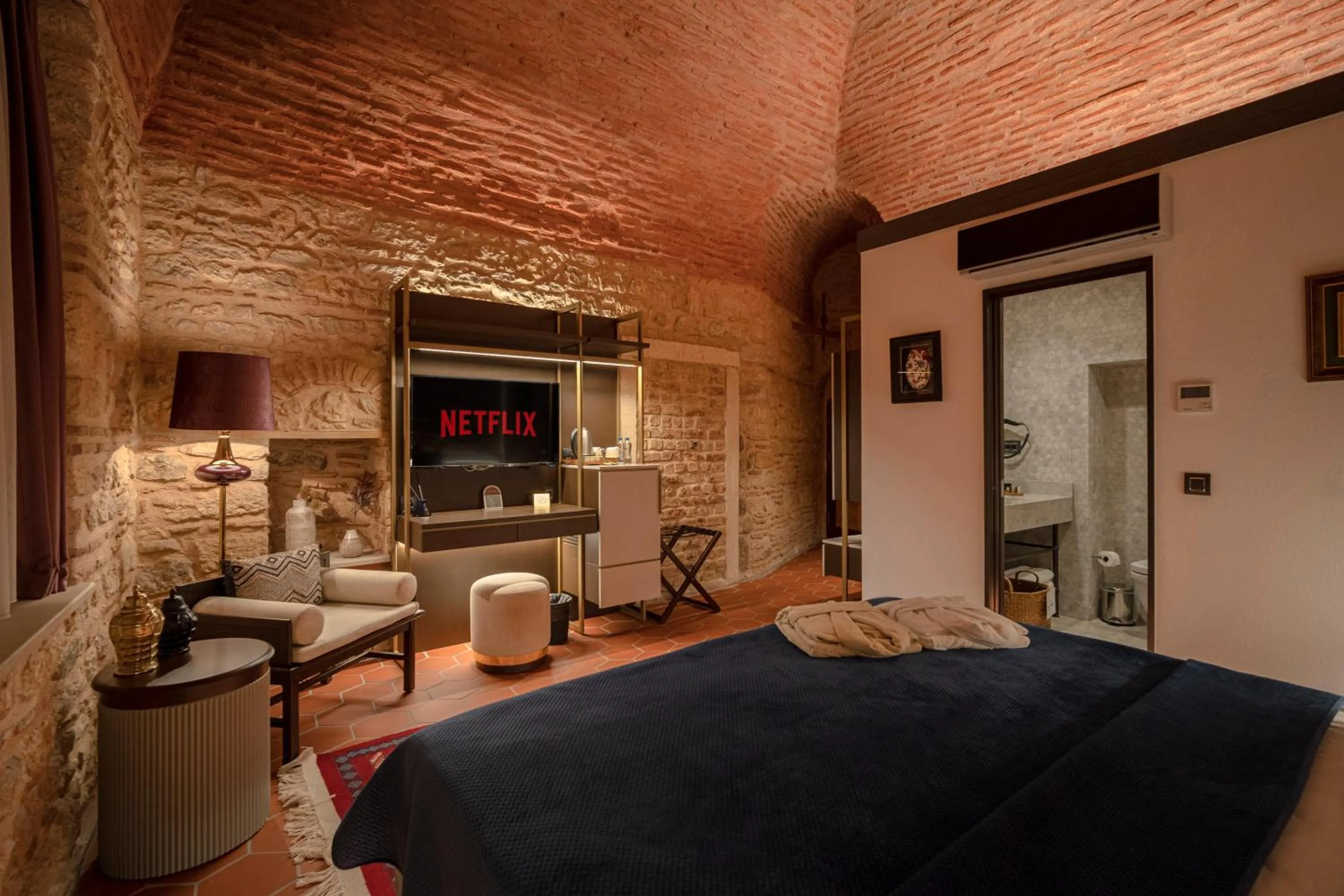 Bed in Han 1772 Hotel