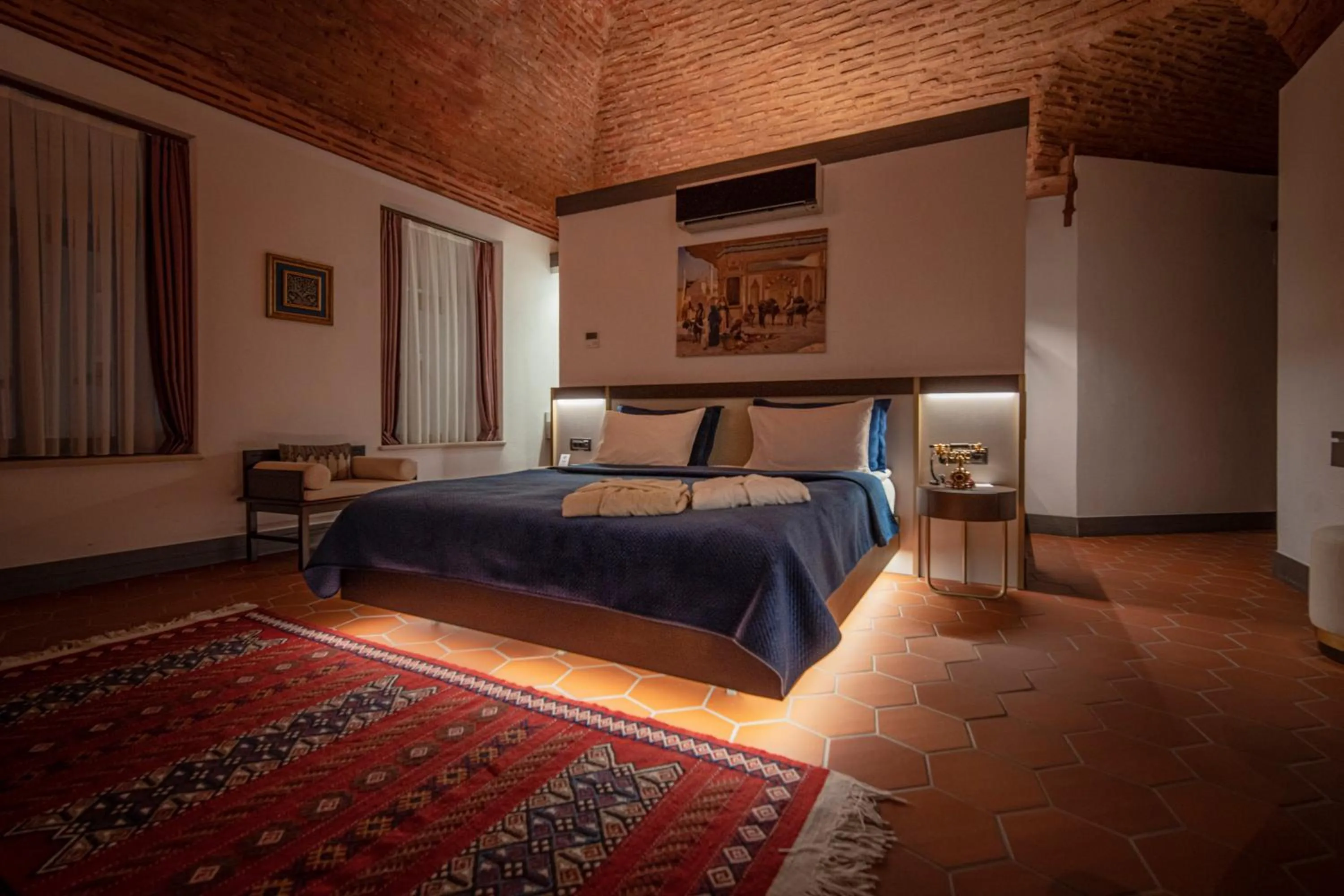 Bed in Han 1772 Hotel